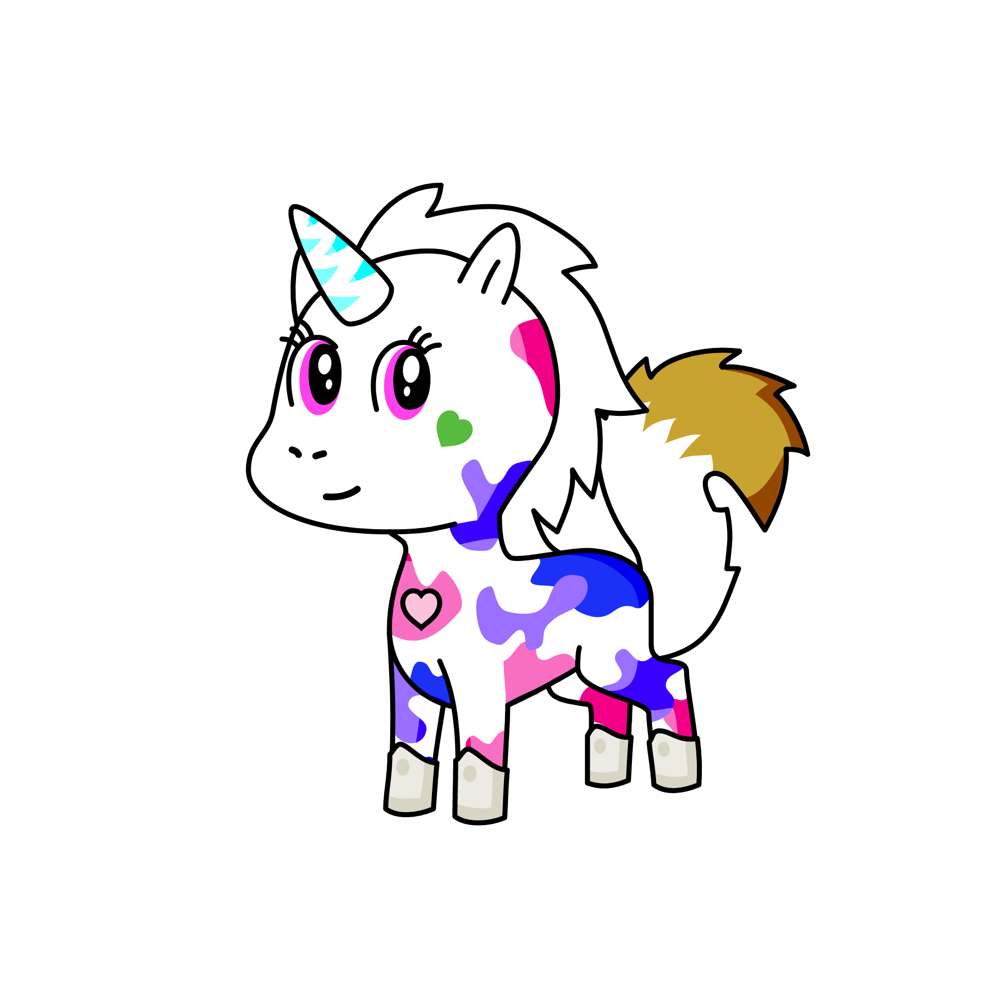 buff, the unicorn