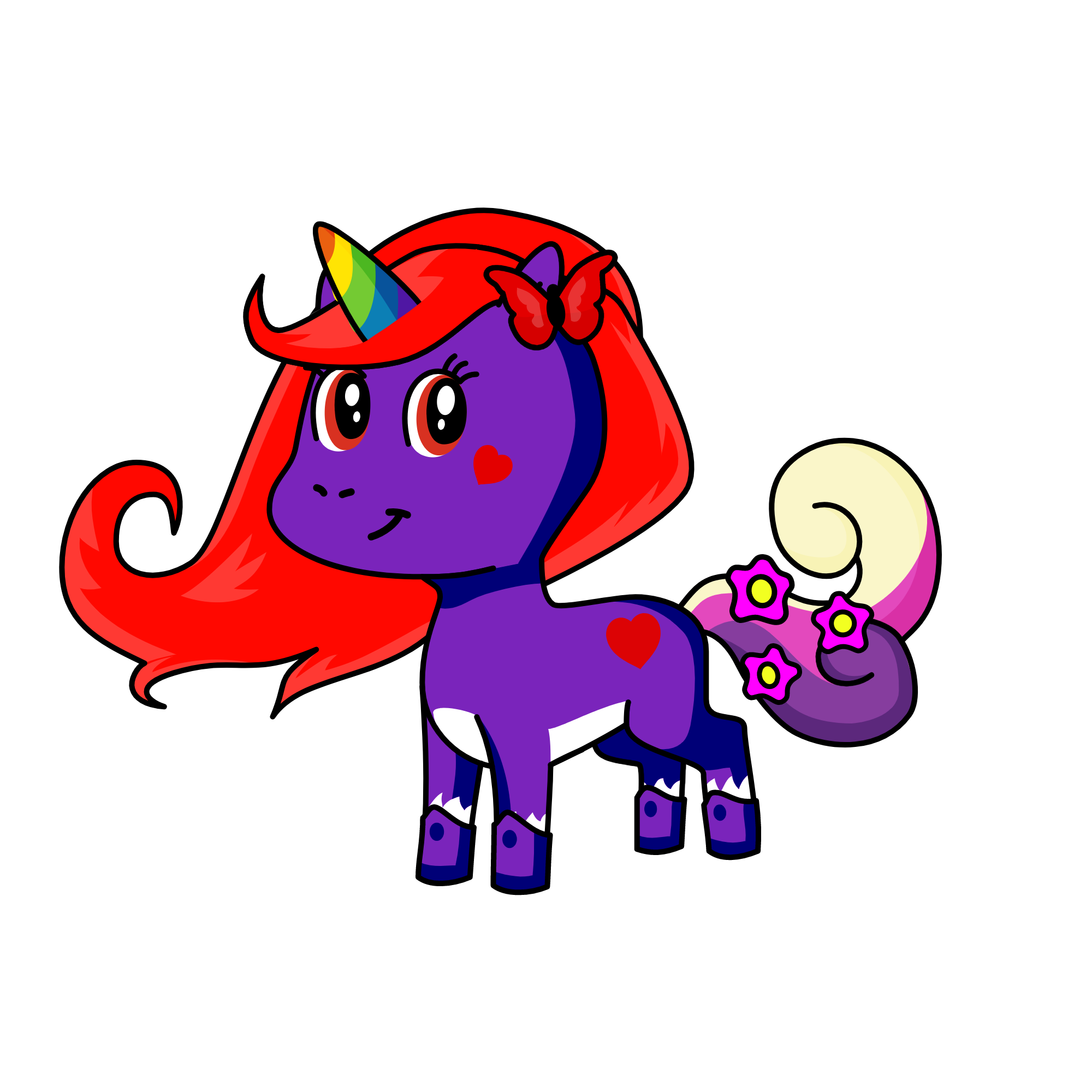لورا, the unicorn