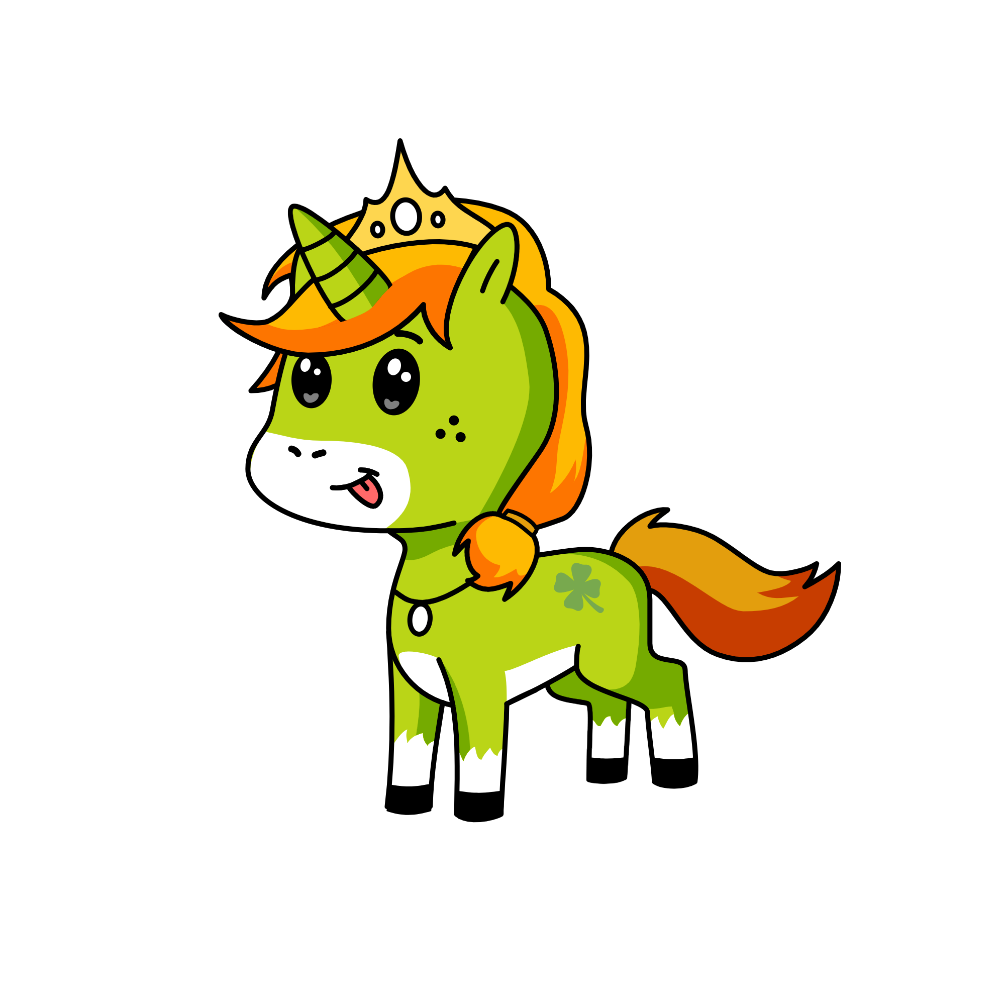 Princess Genius, the unicorn