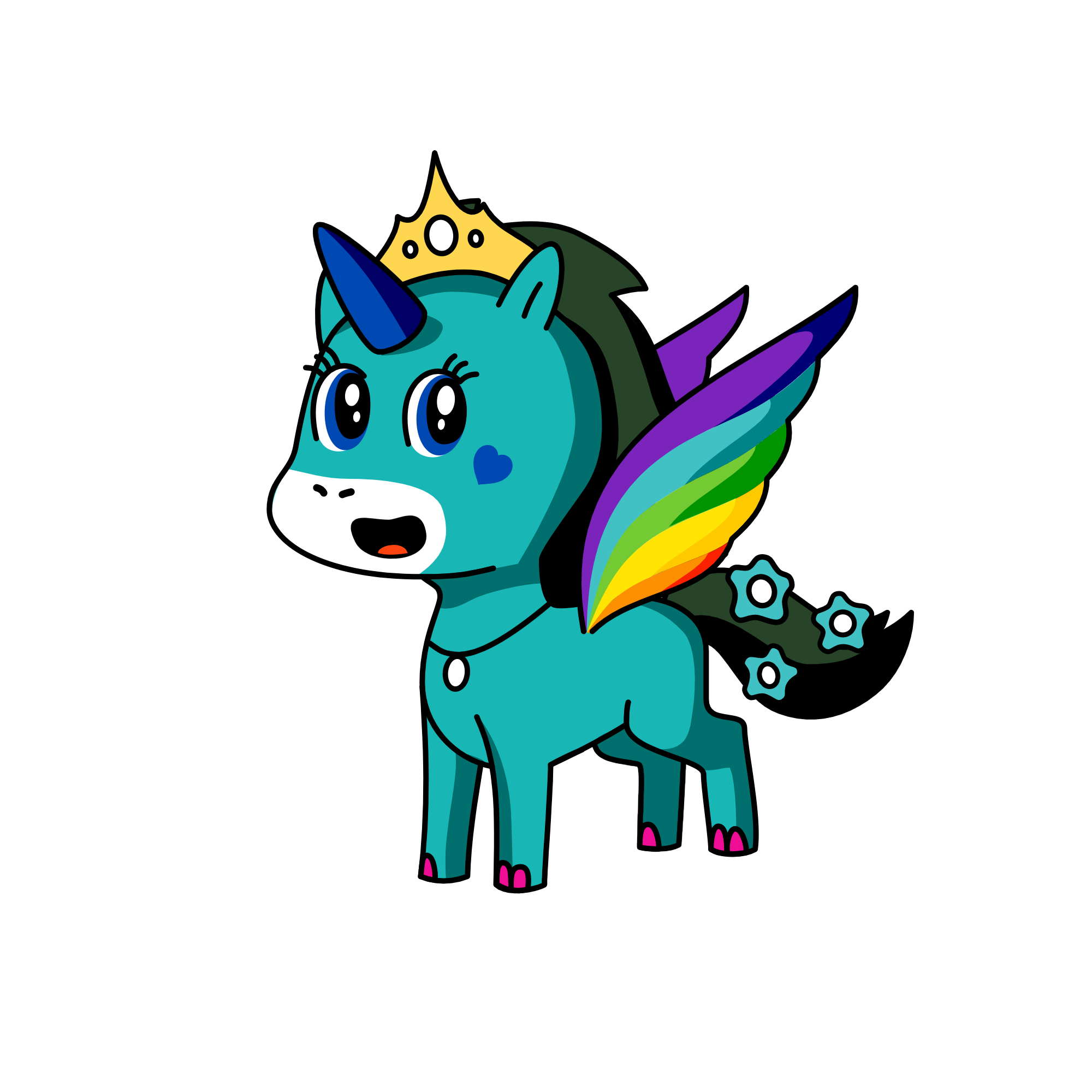 ice qween, the unicorn