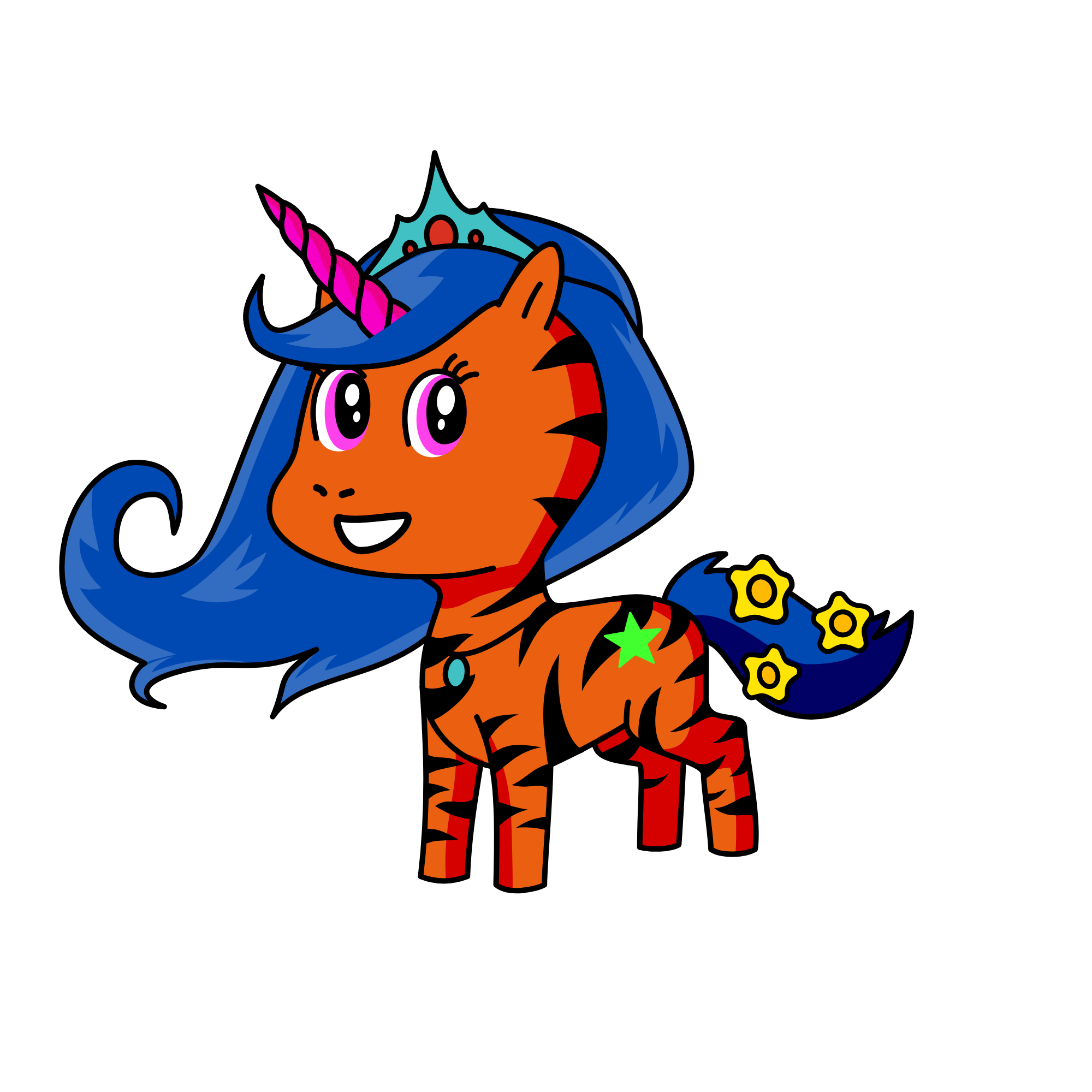 PRENSES RAYN, the unicorn