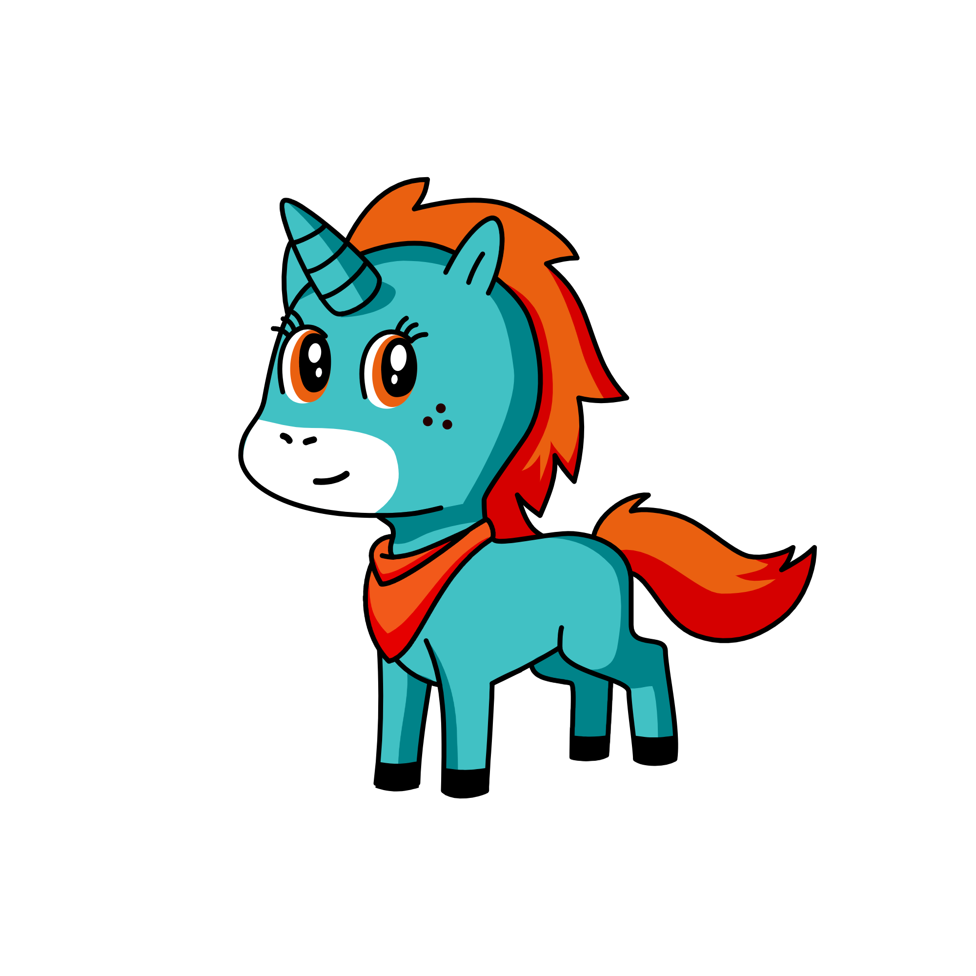 Kiana, the unicorn