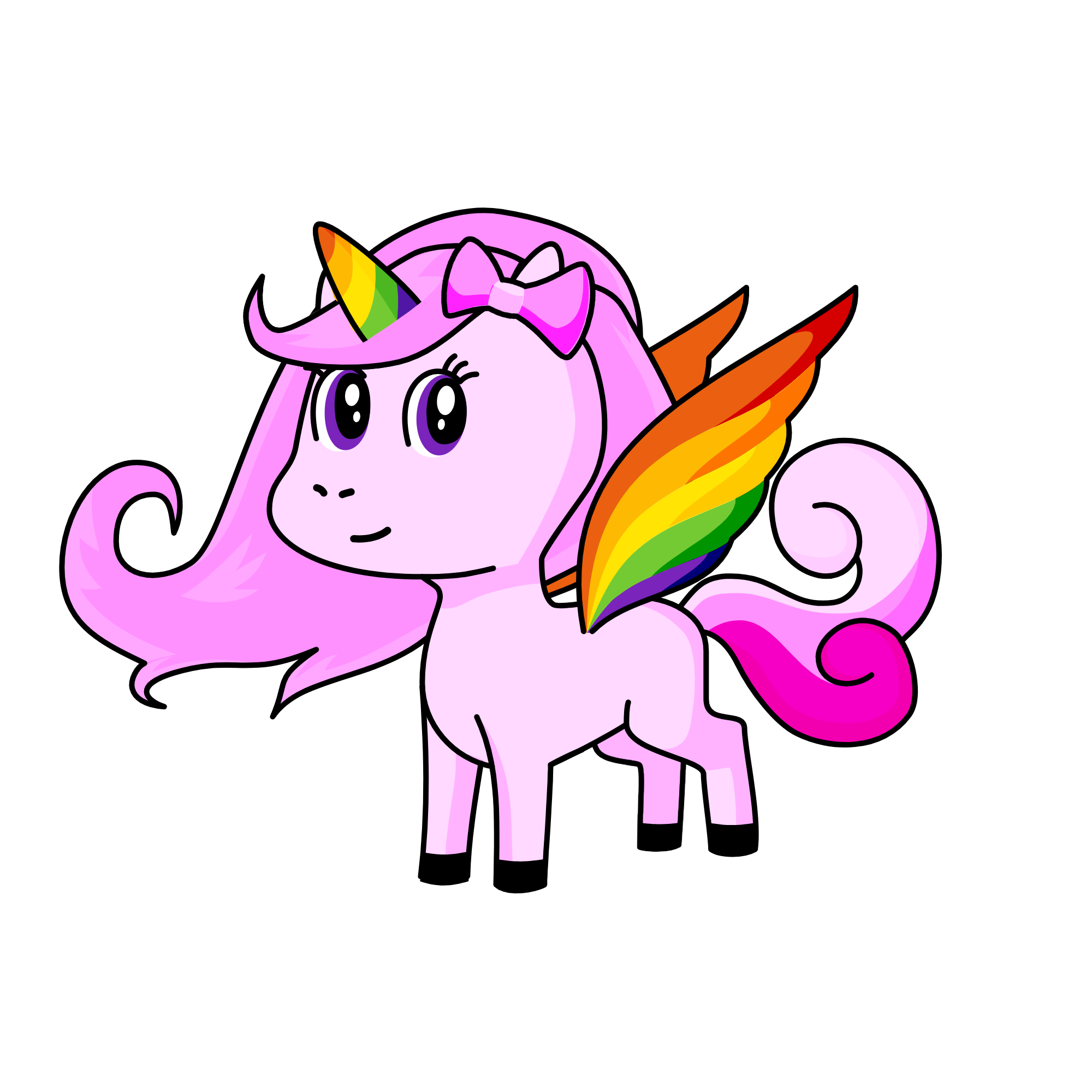 U, the unicorn