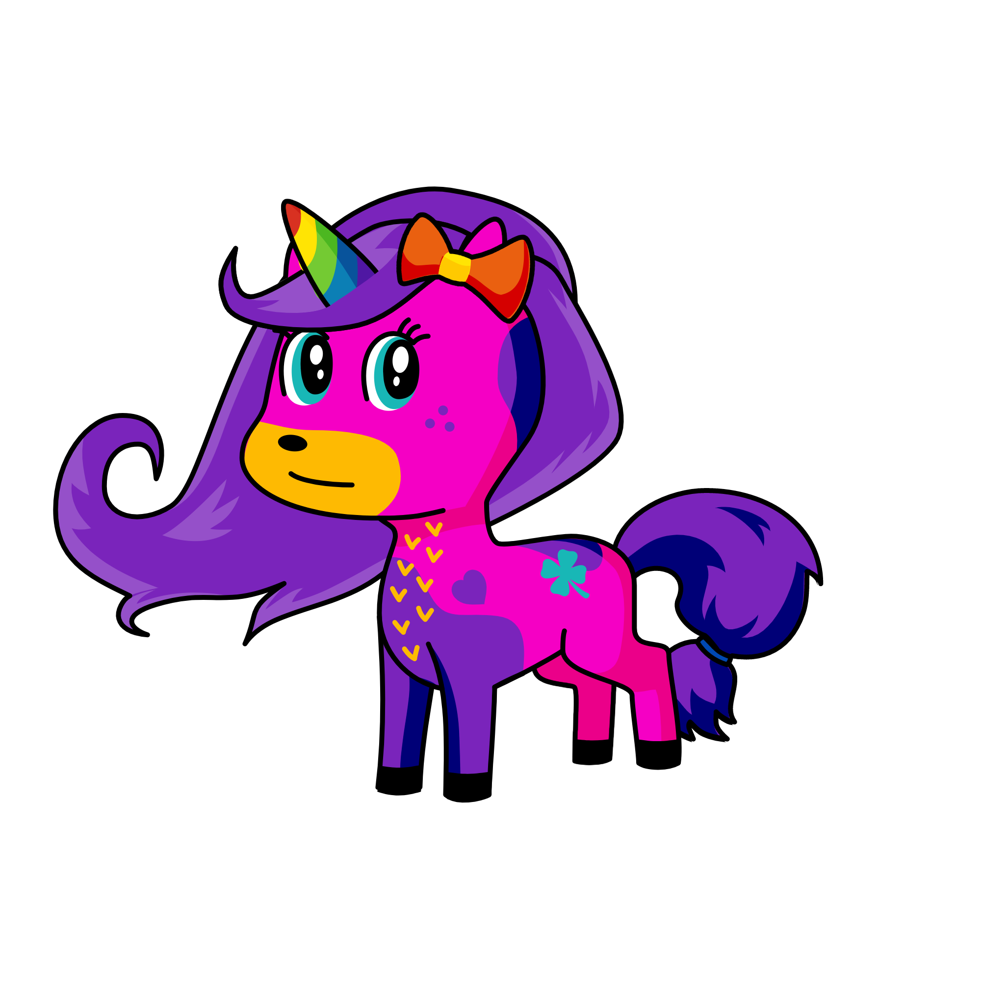 Bestie, the unicorn