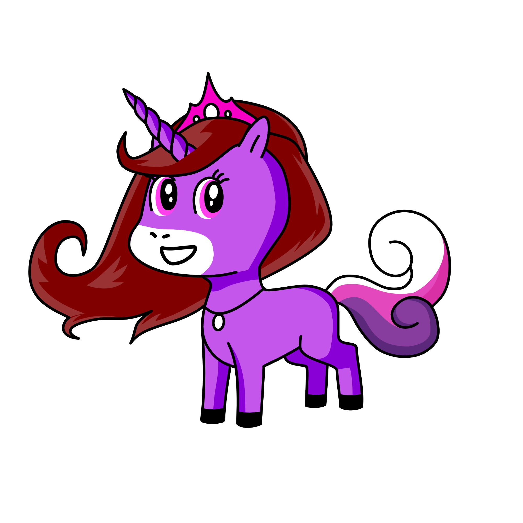 Tiara, the unicorn