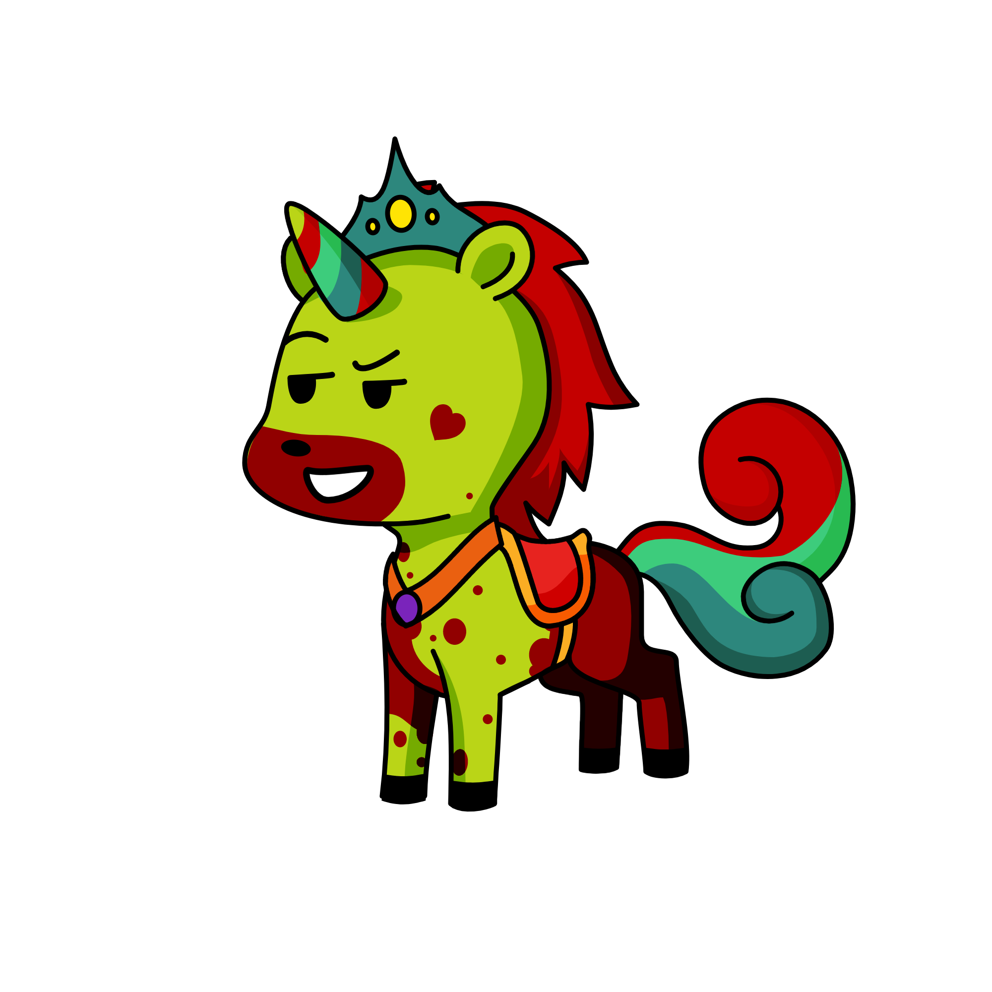 Sarued, the unicorn