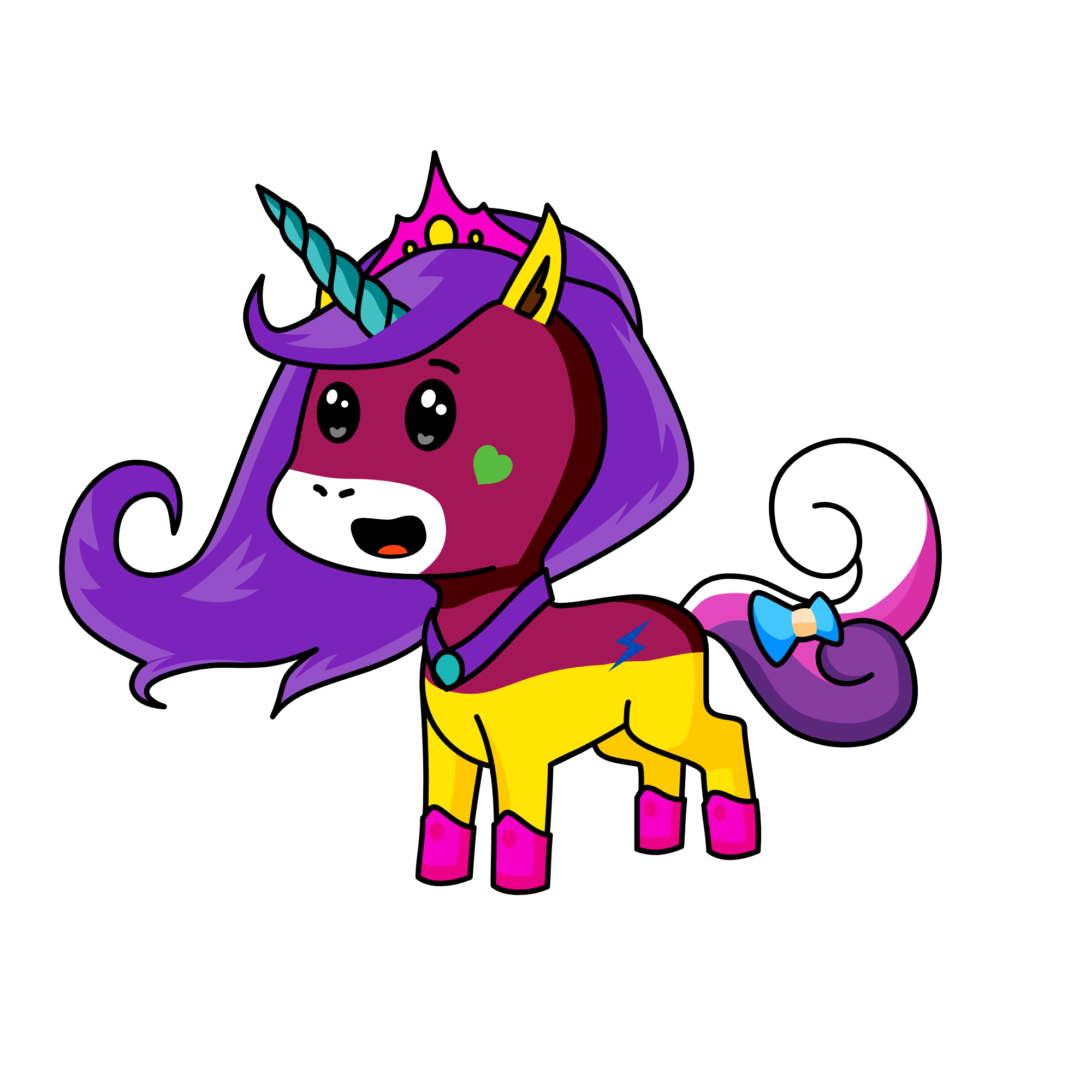 EN SEVİLEN TEK BOYNUZLU AT, the unicorn