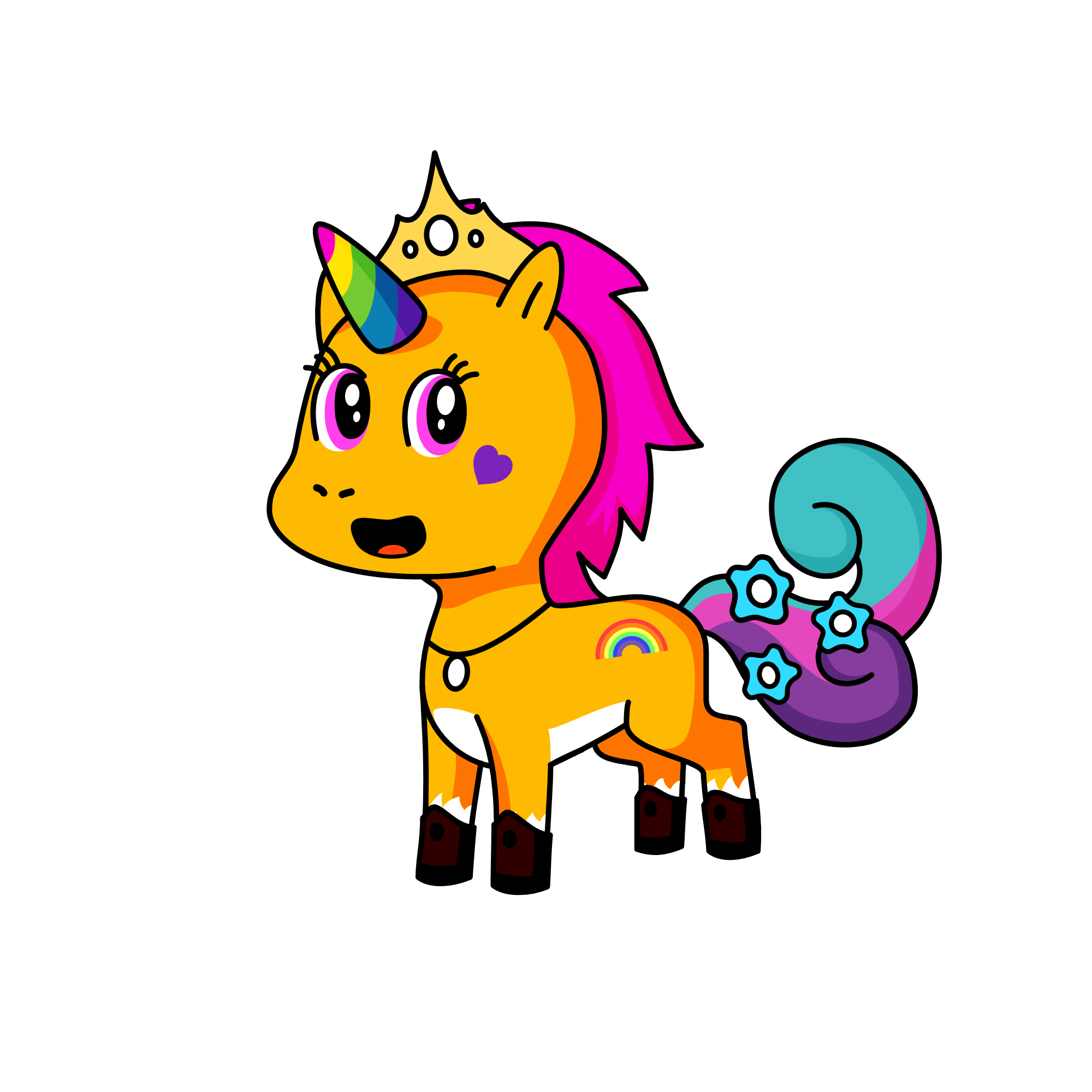 Queen Unicorn, the unicorn