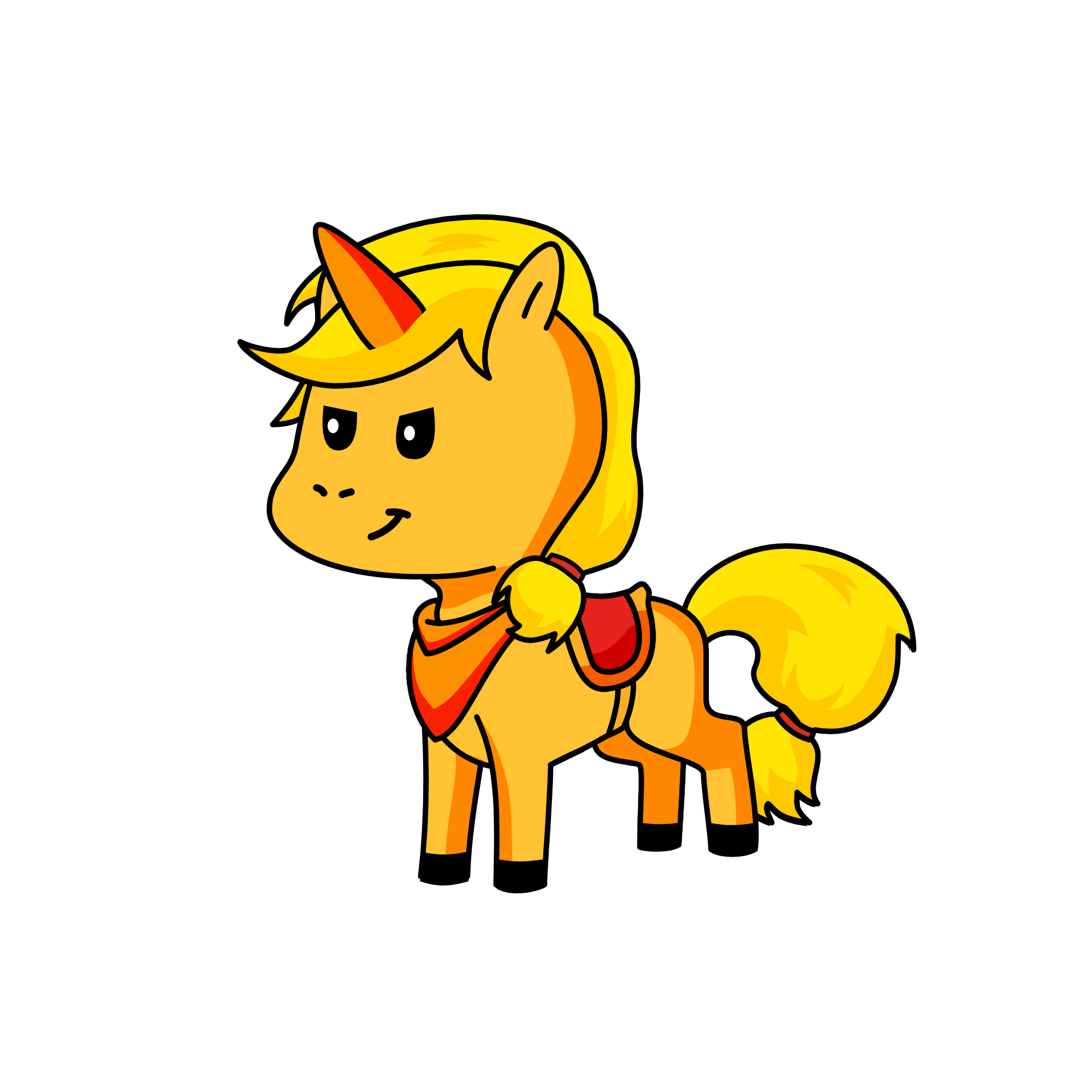 Applejack, the unicorn