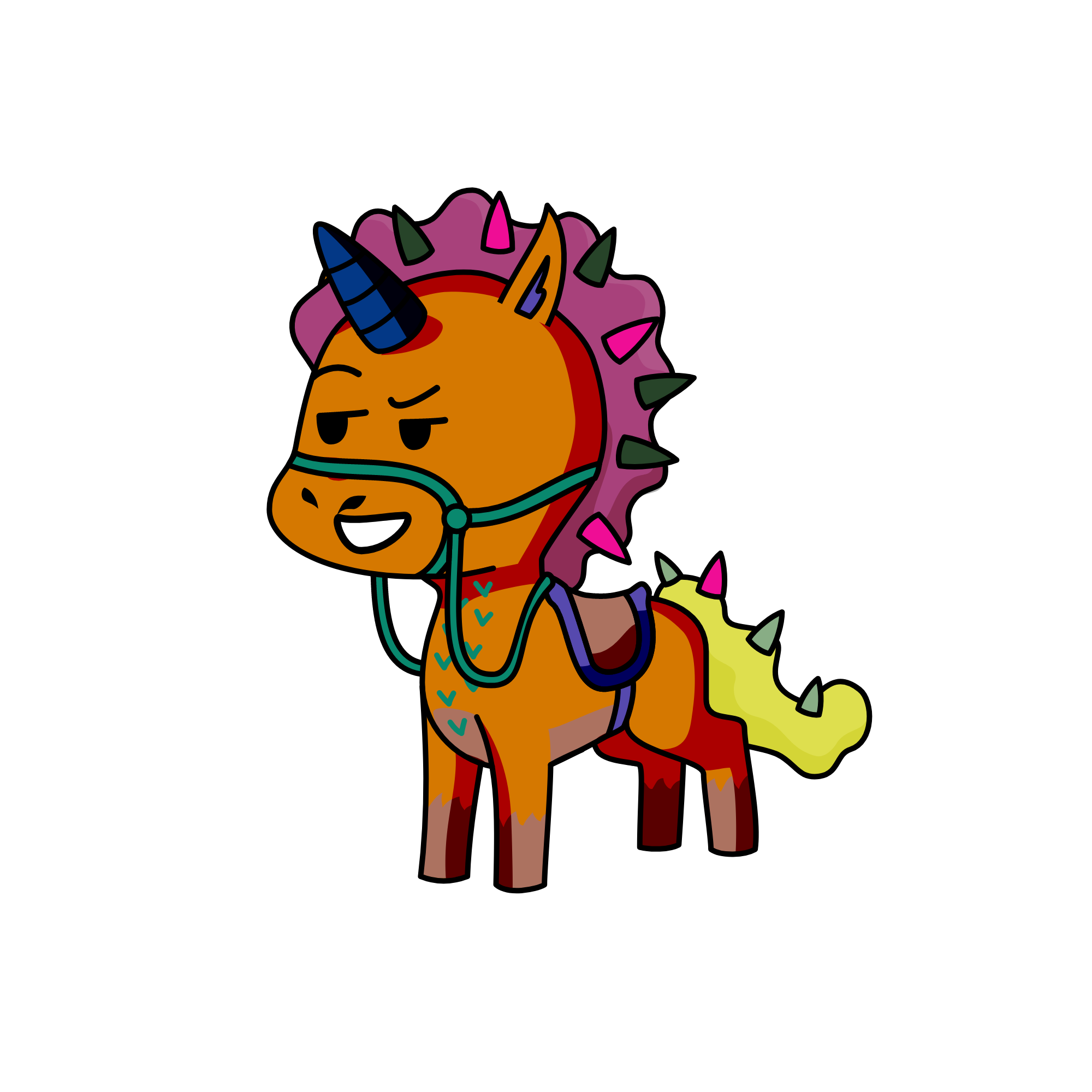 A glorbazarkle blork of sorts, the unicorn