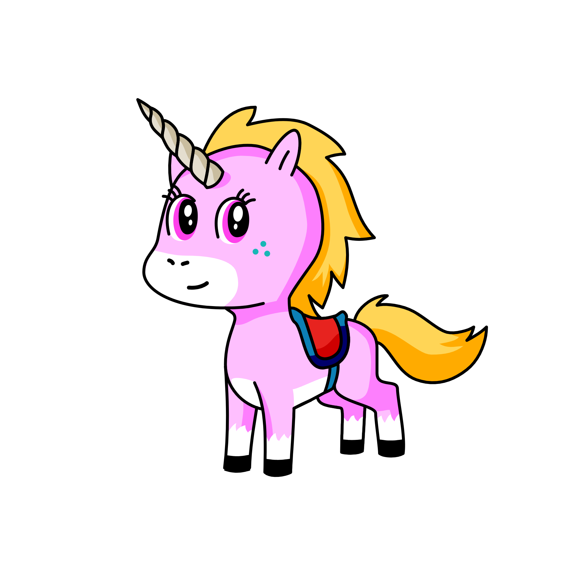 can, the unicorn