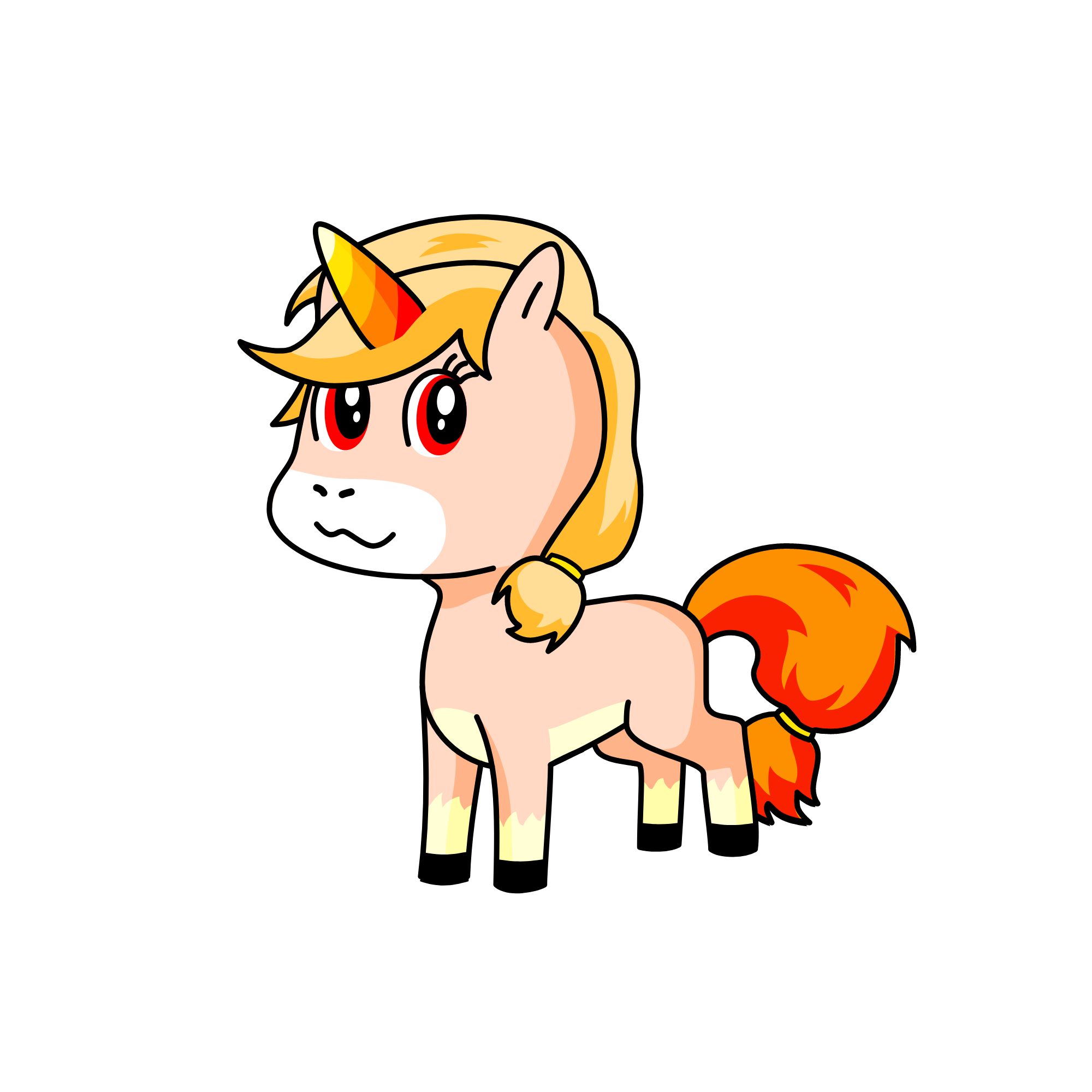 Blaze, the unicorn