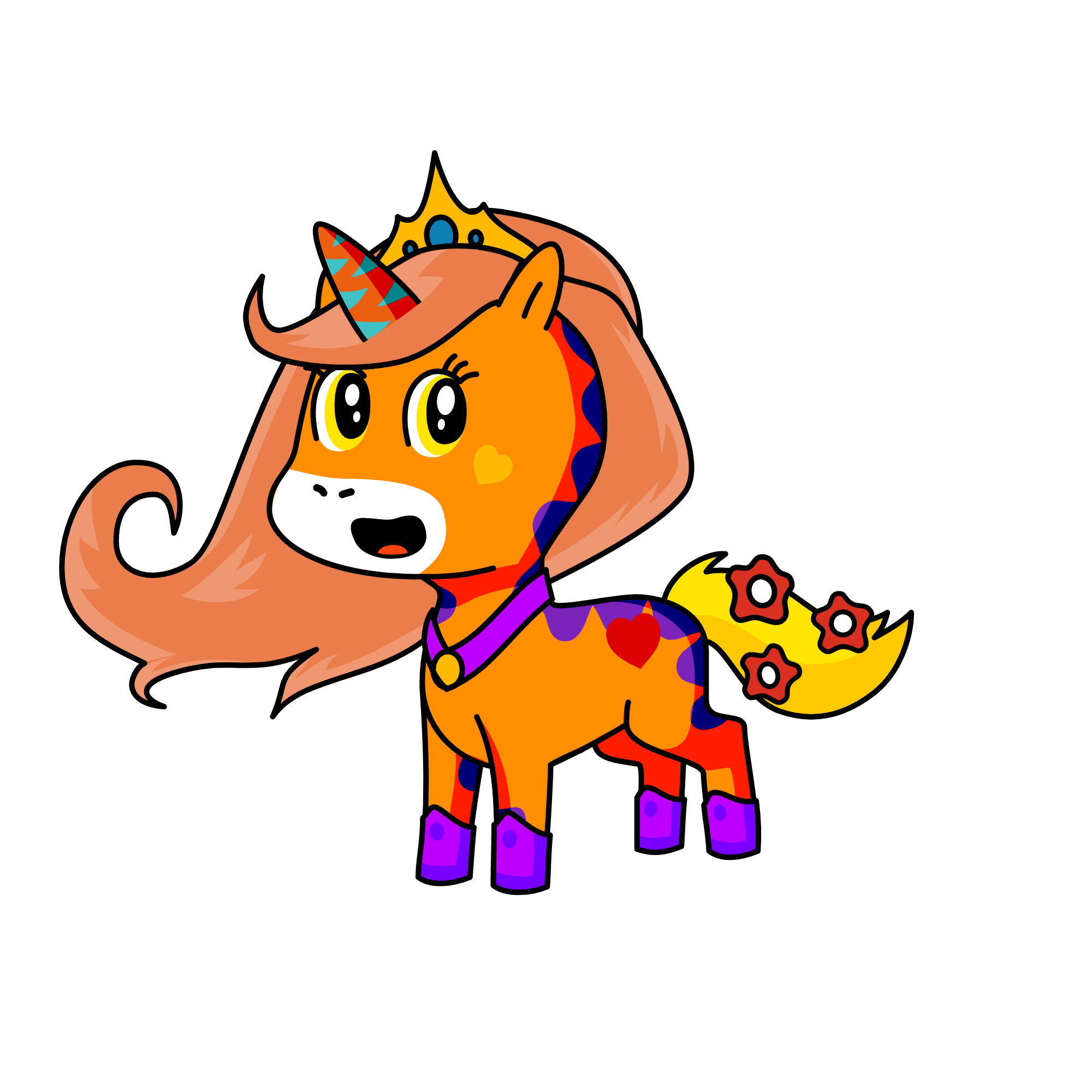 Angel, the unicorn