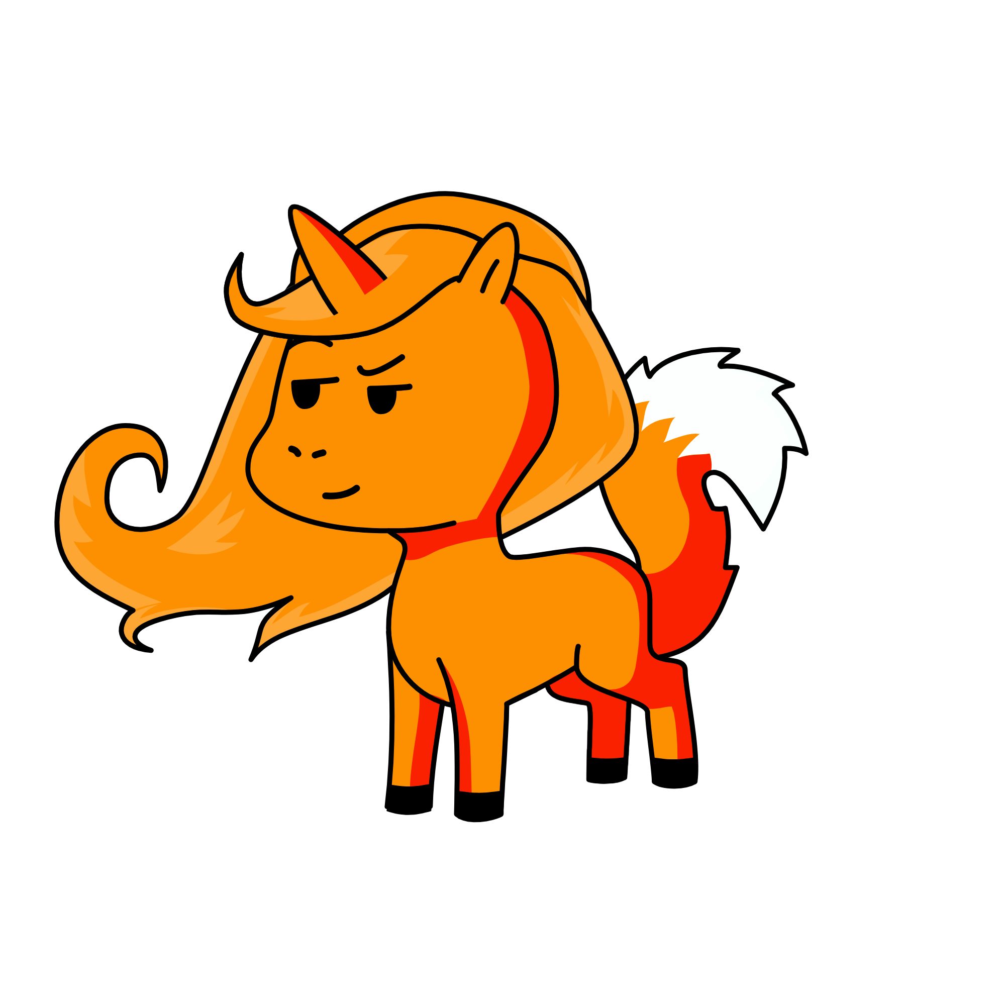 Sly, the unicorn
