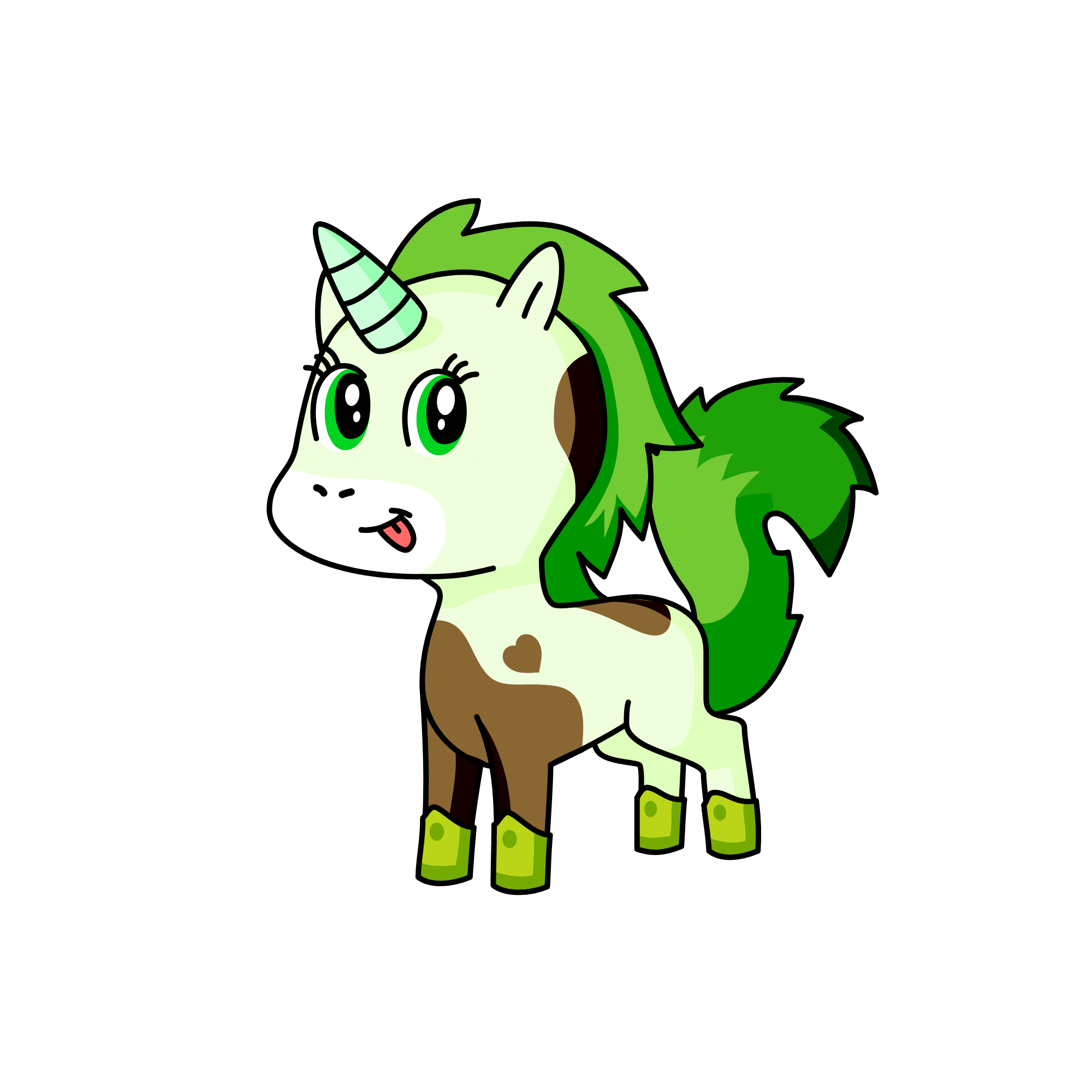 Aspen, the unicorn