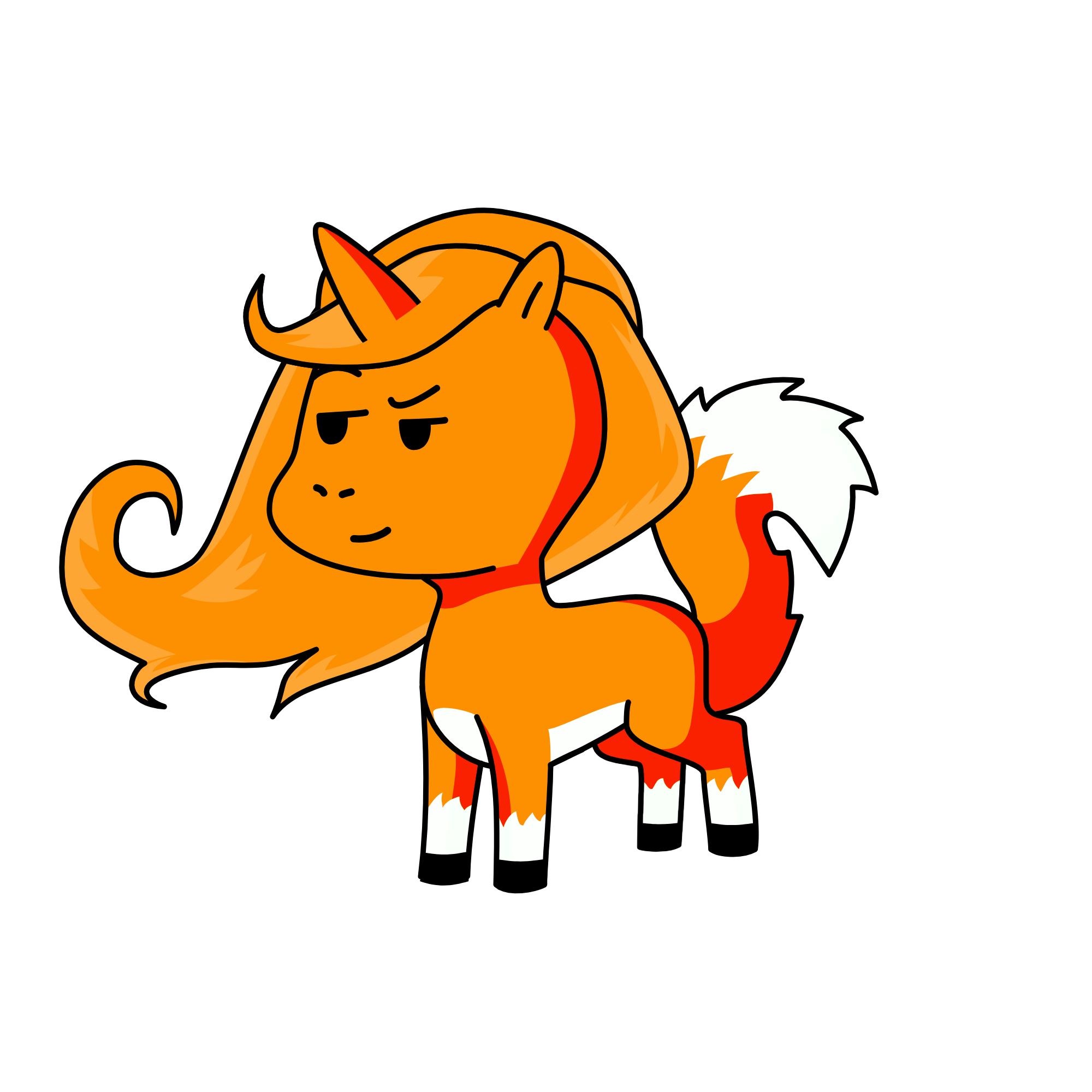 Sly, the unicorn