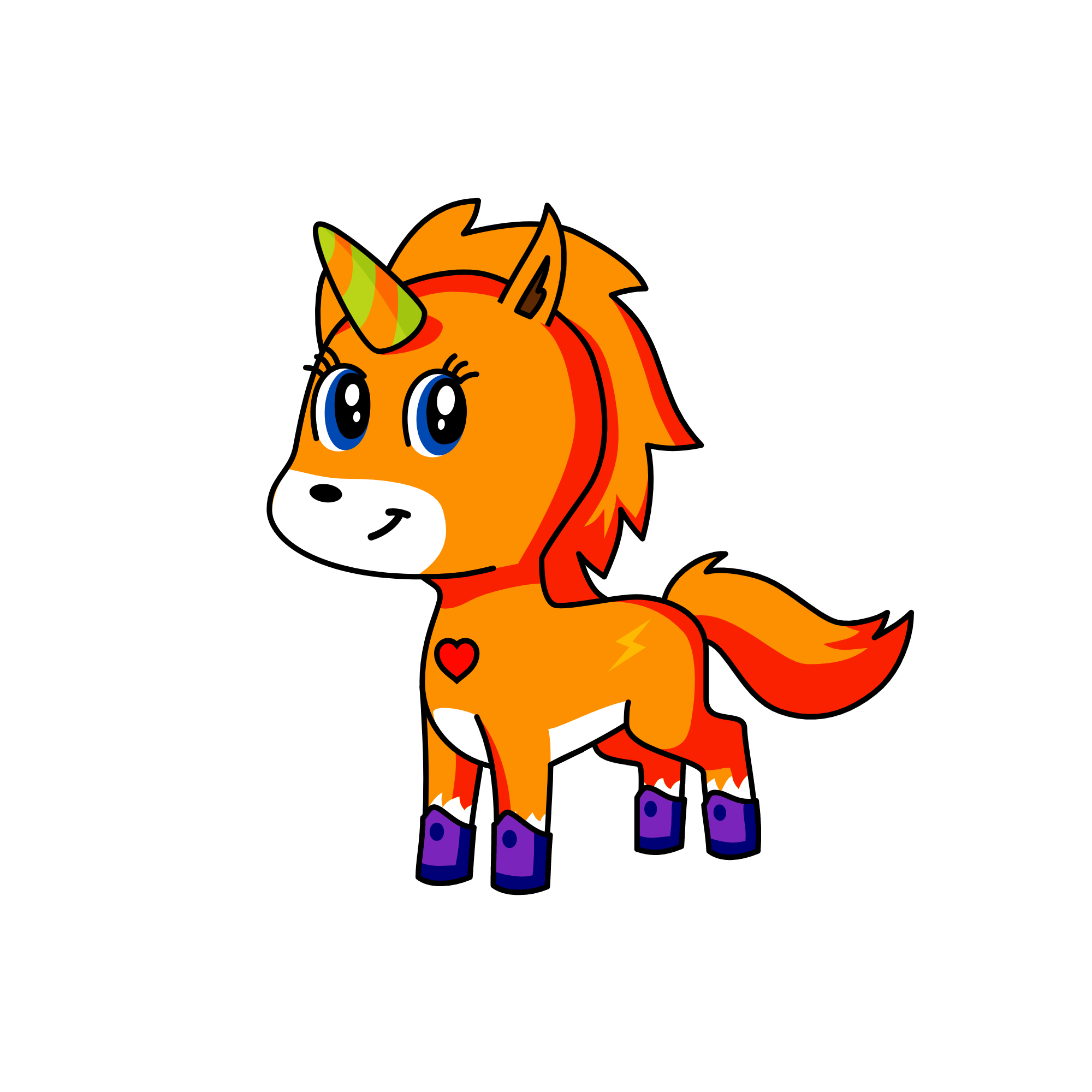 Night Bright, the unicorn
