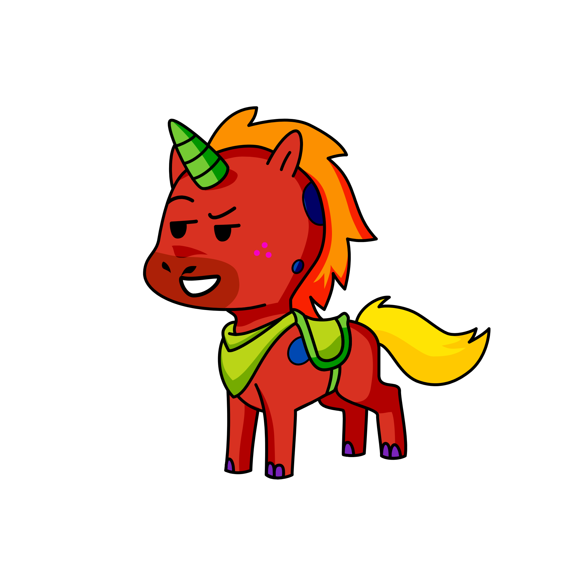Goder, the unicorn
