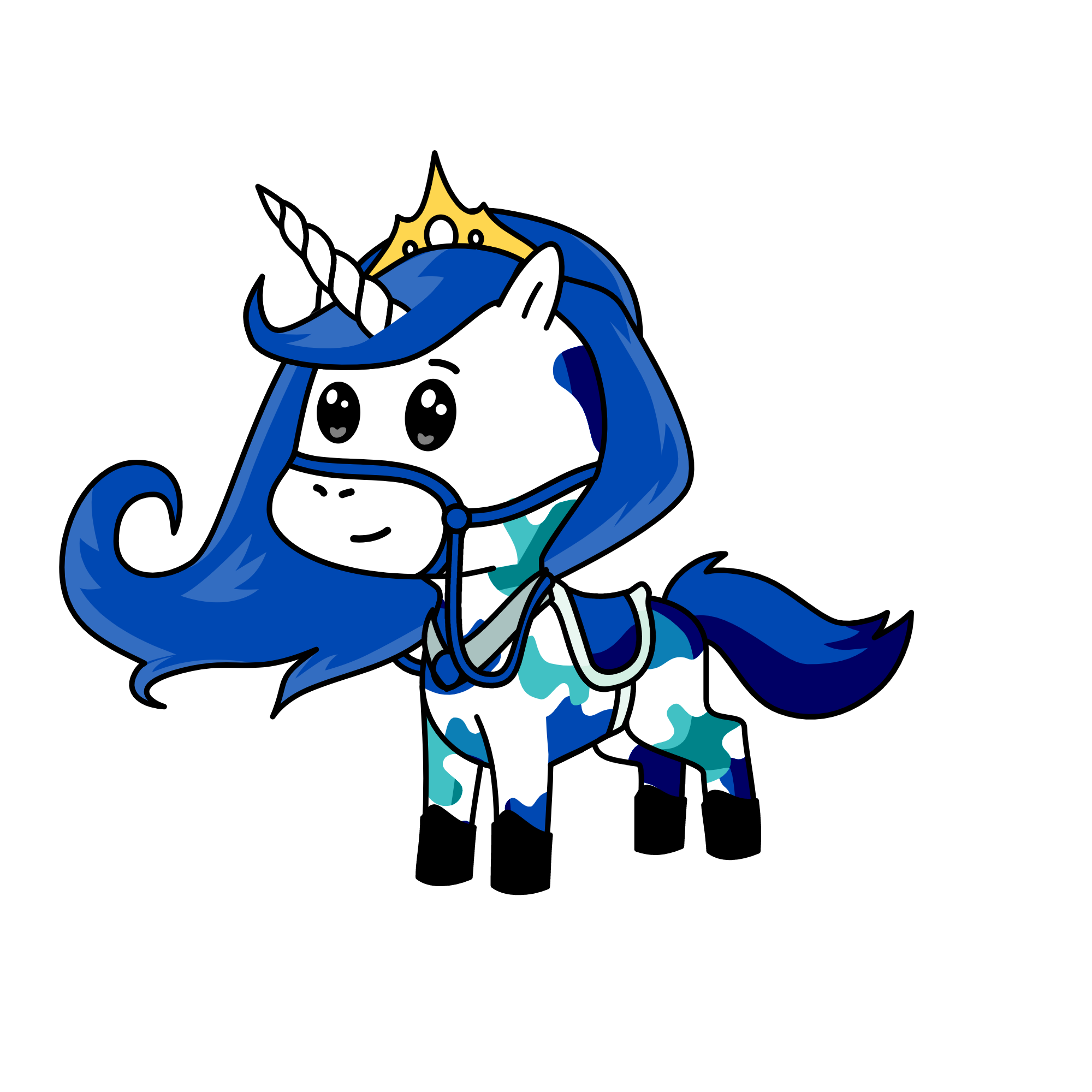 Snowstorm, the unicorn