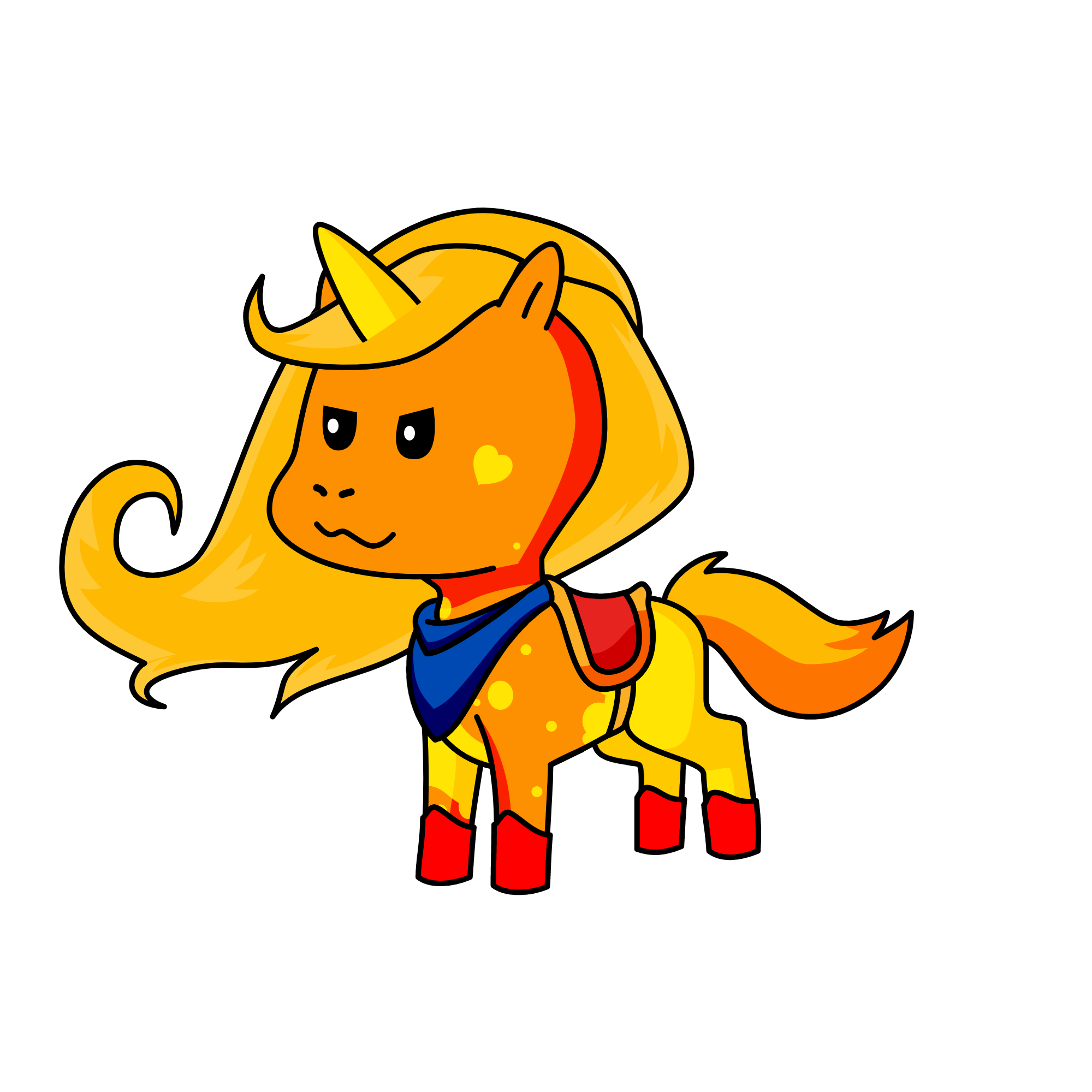 FireFly, the unicorn