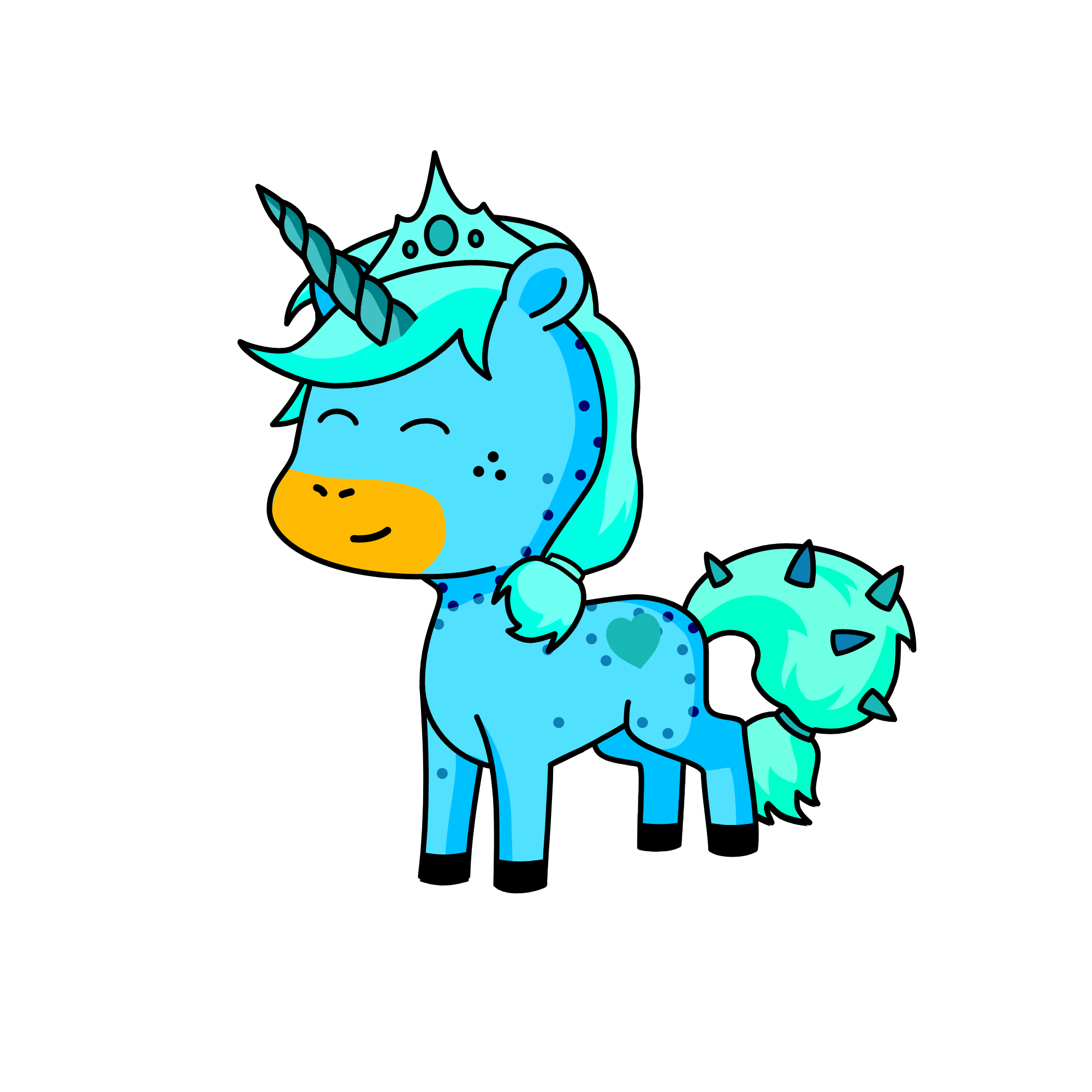 princes ice, the unicorn