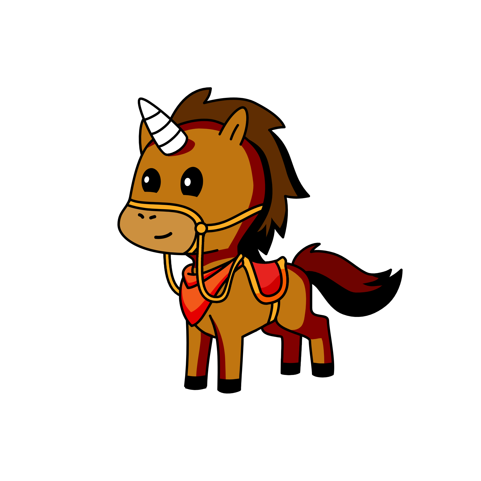 Horse, the unicorn