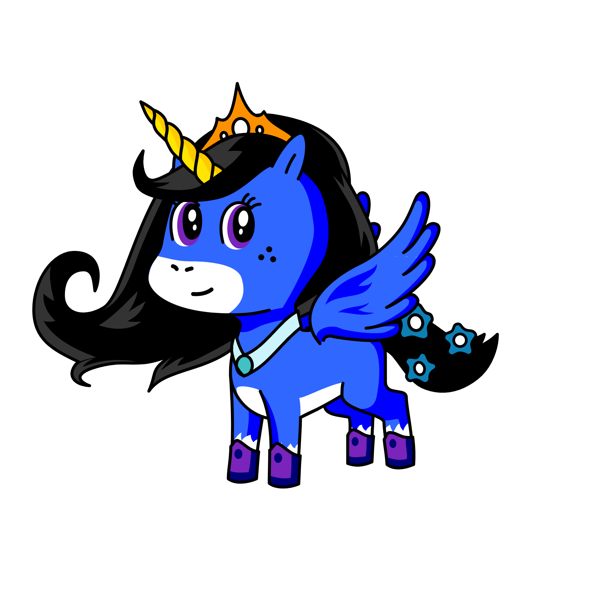moon light, the unicorn