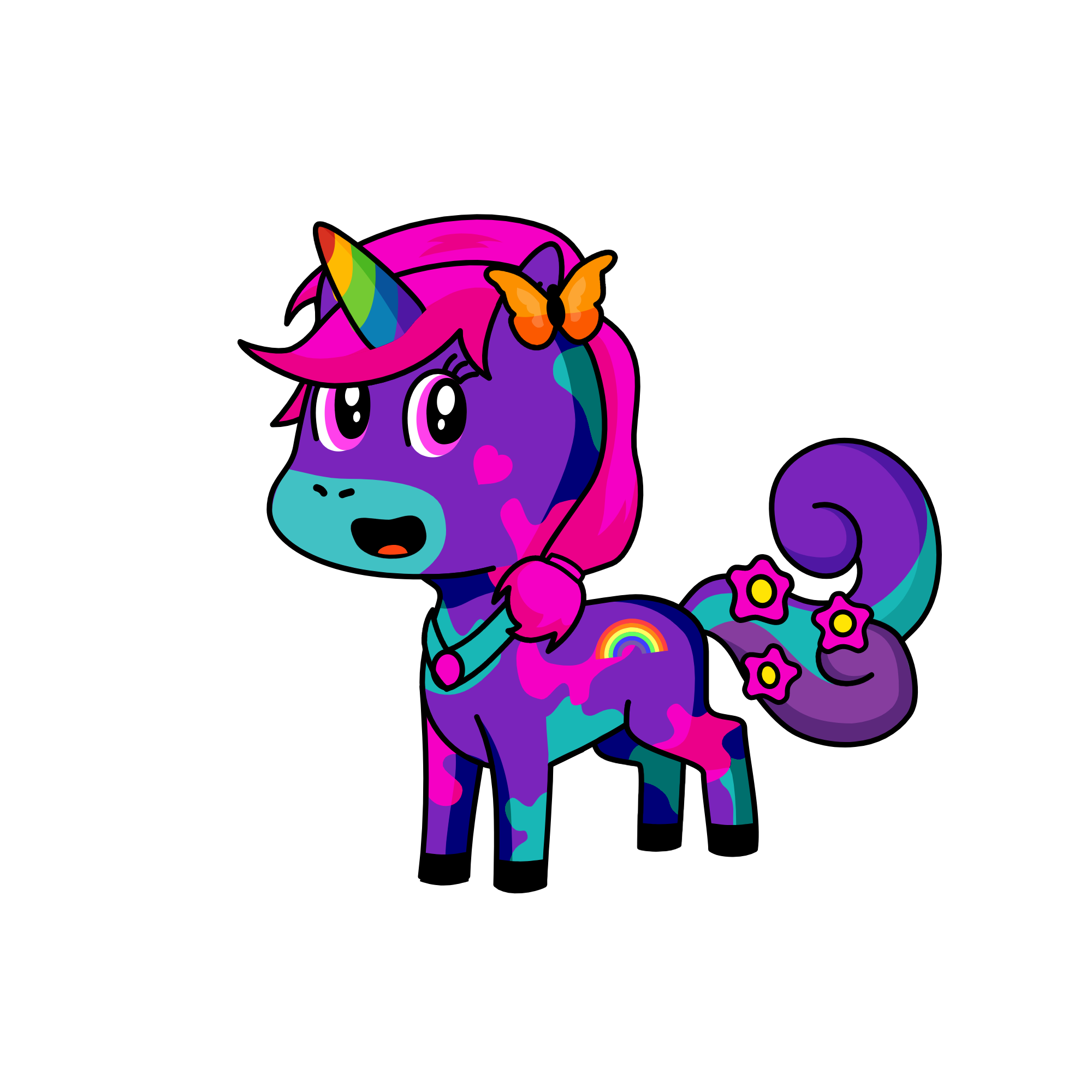 audrey, the unicorn