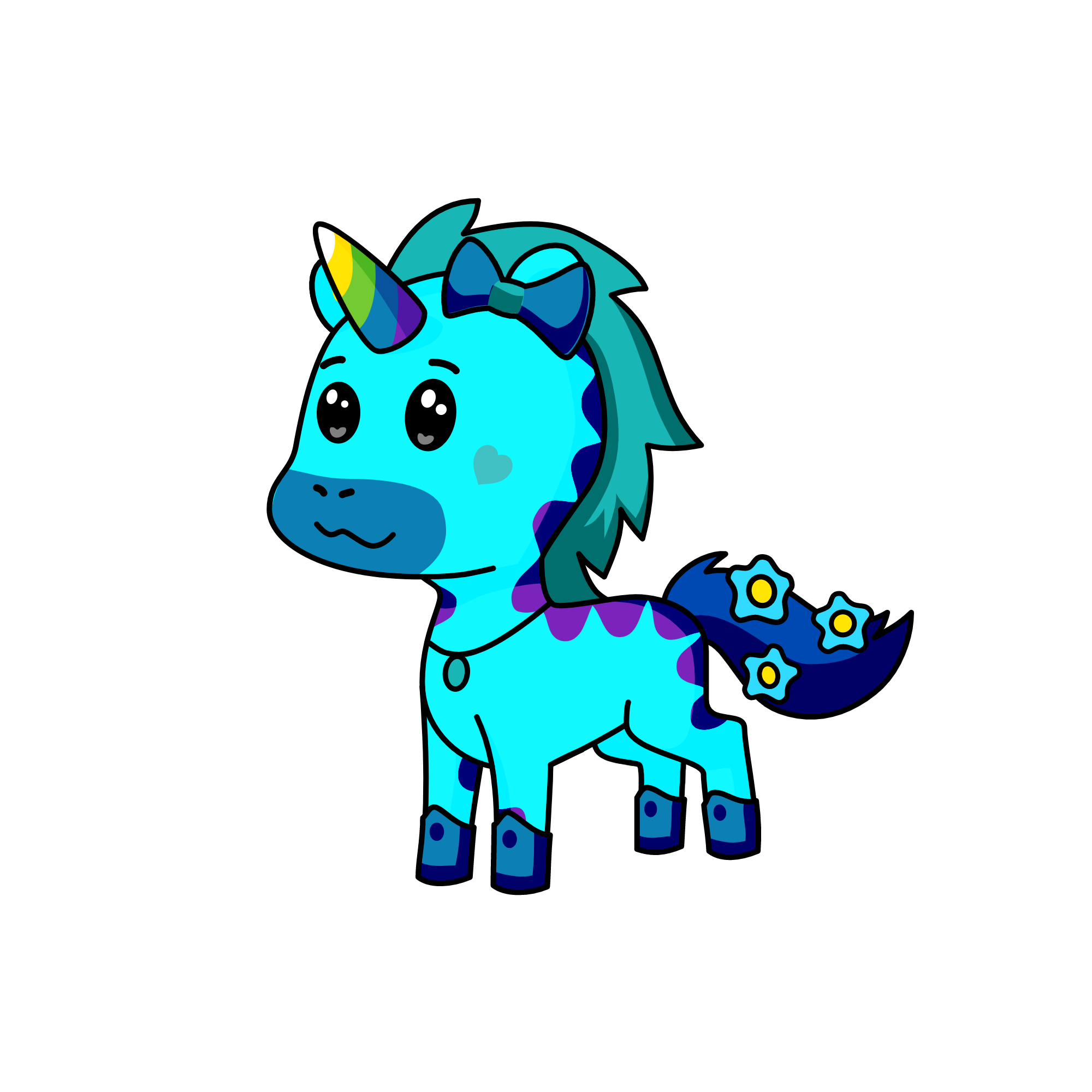 ❄️Frosty❄️, the unicorn