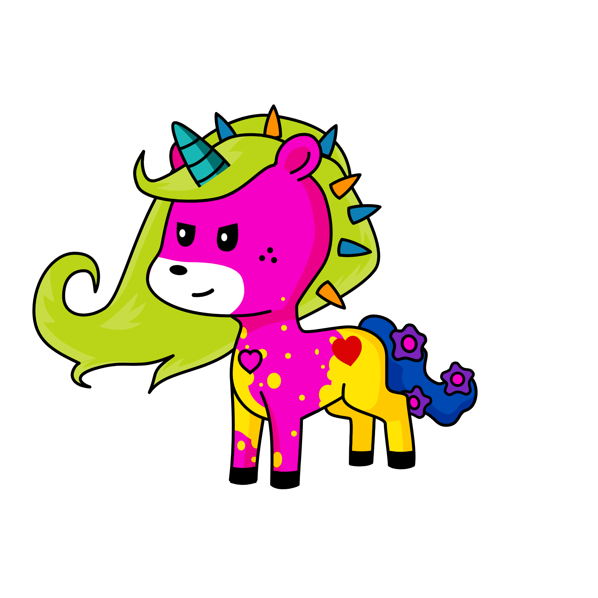 handsomecutea, the unicorn