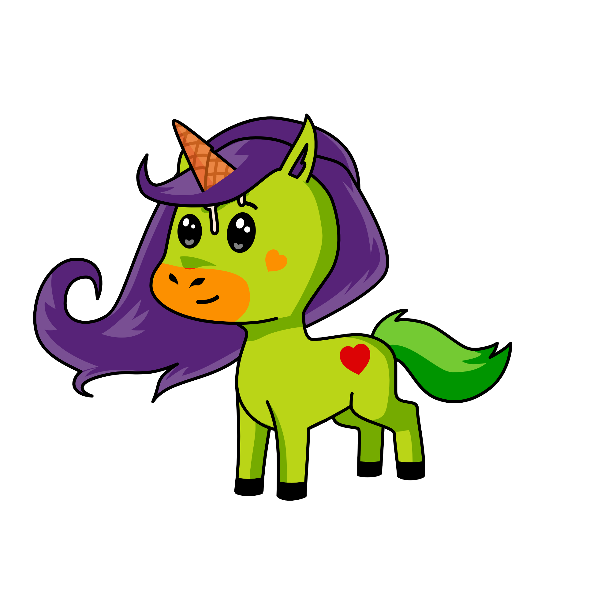 o, the unicorn