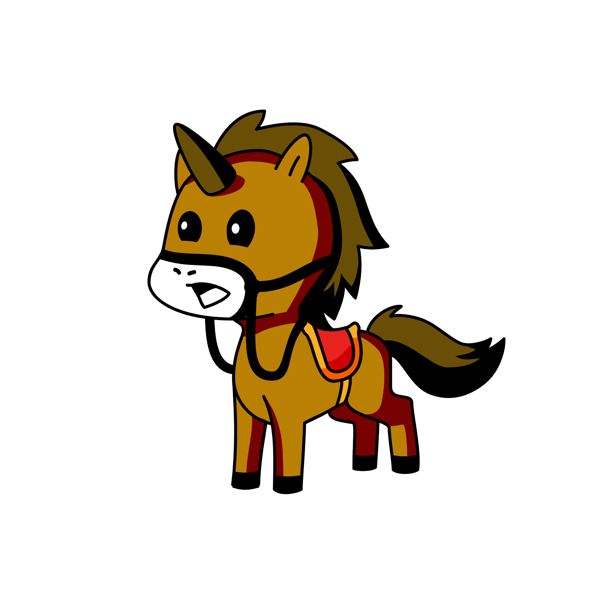 Horse, the unicorn