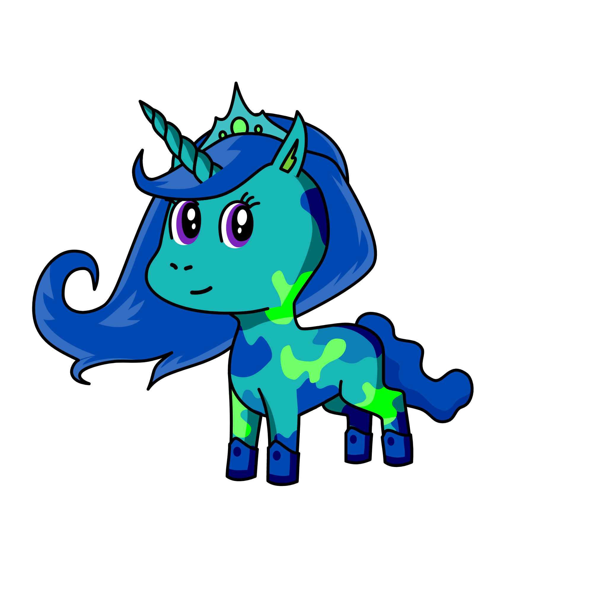 water element, the unicorn