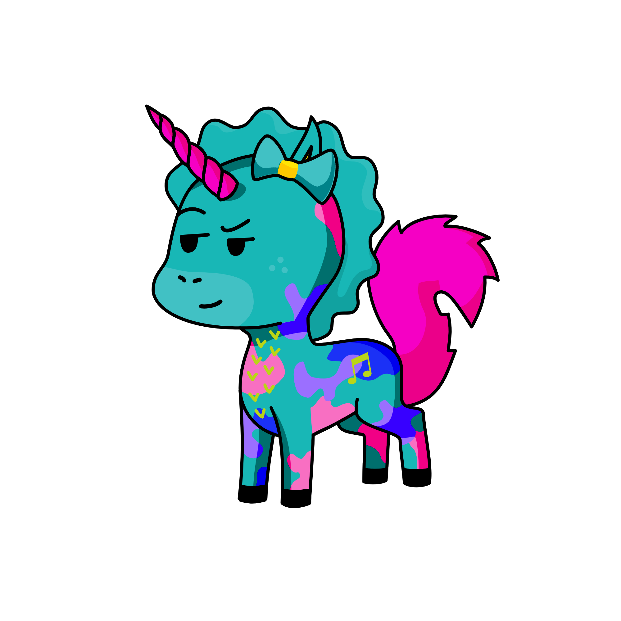 poop, the unicorn