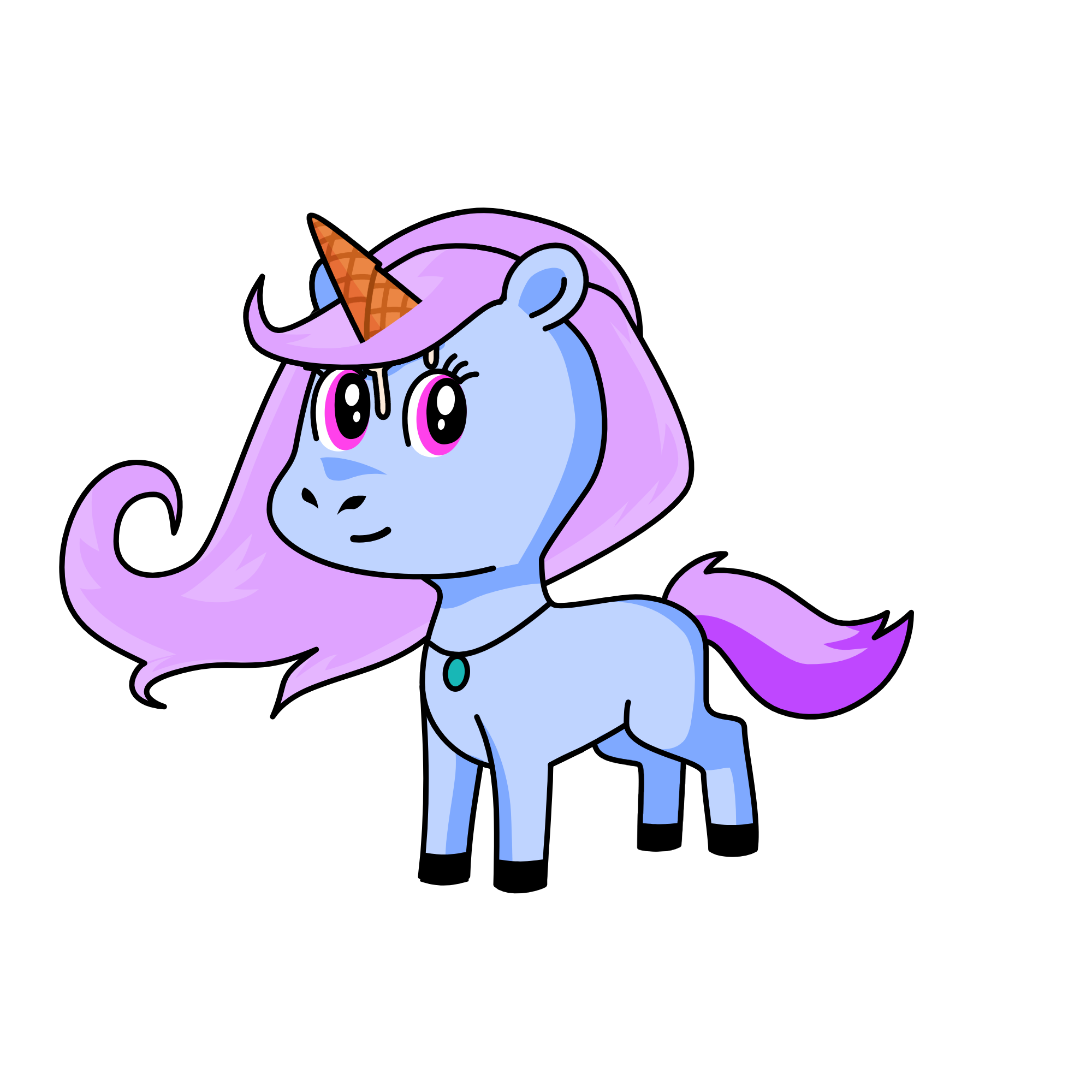 Fiona, the unicorn