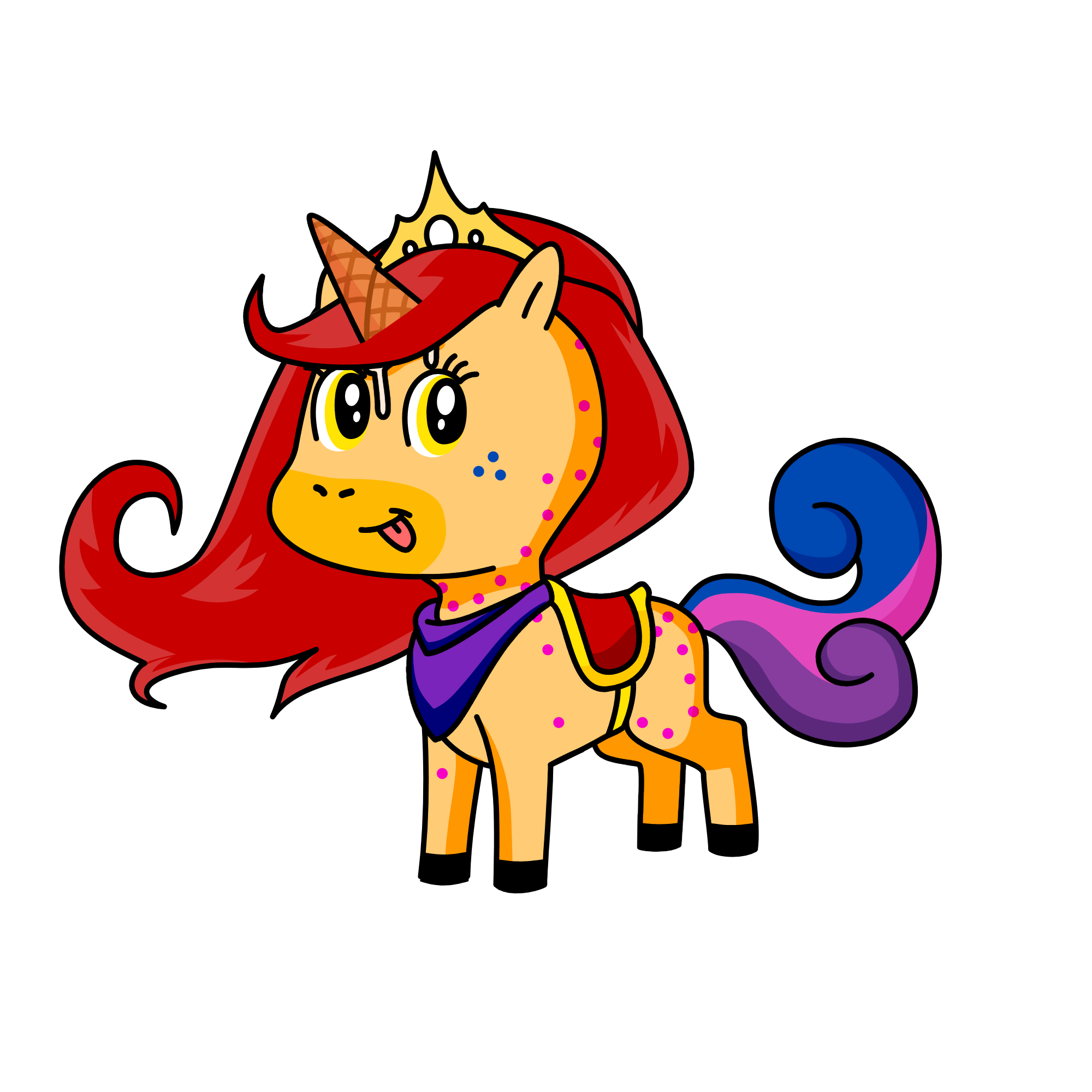 princess lucky, the unicorn