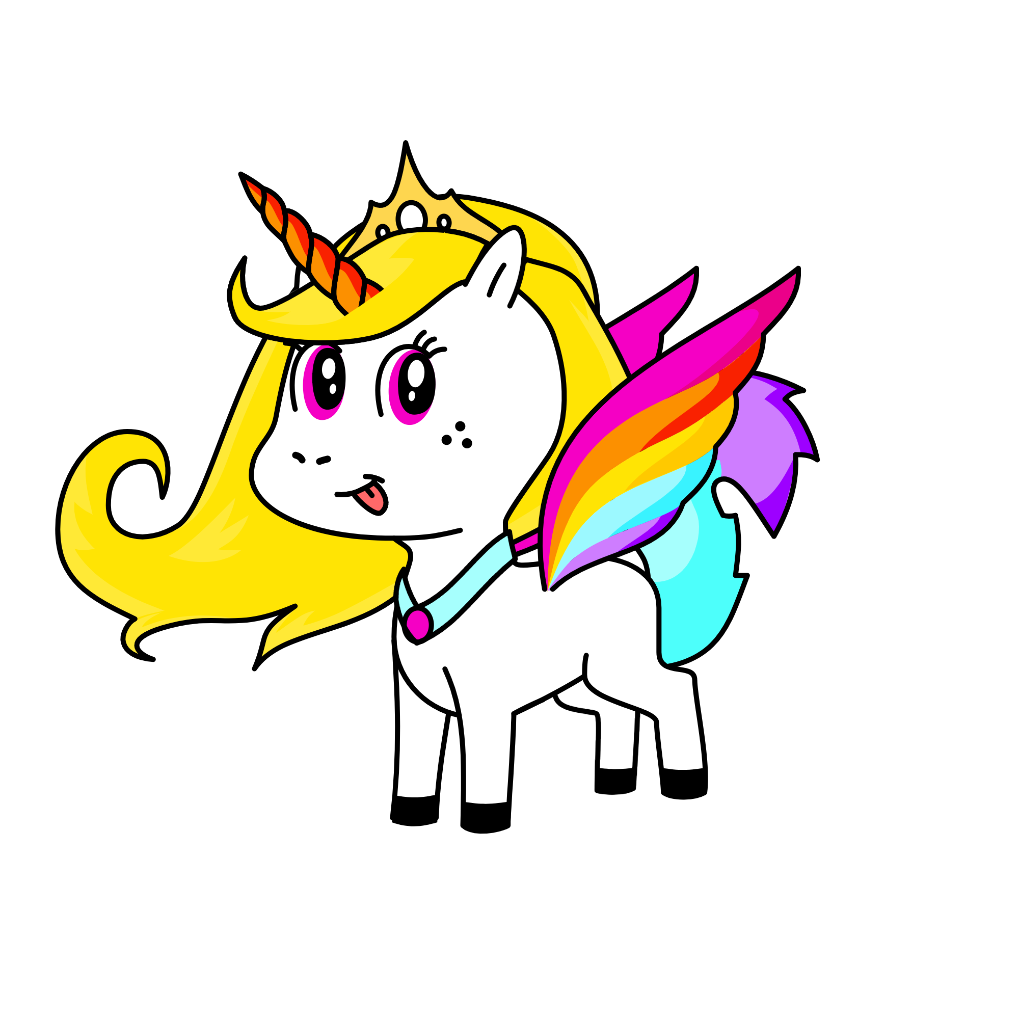 Cora, the unicorn