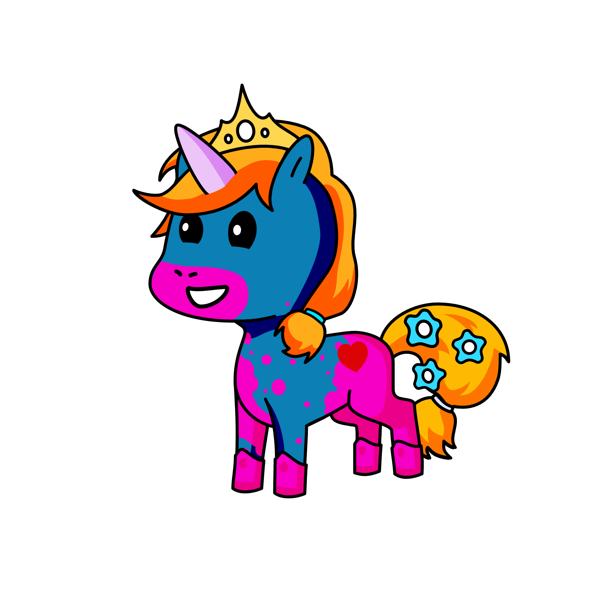 Babcia, the unicorn