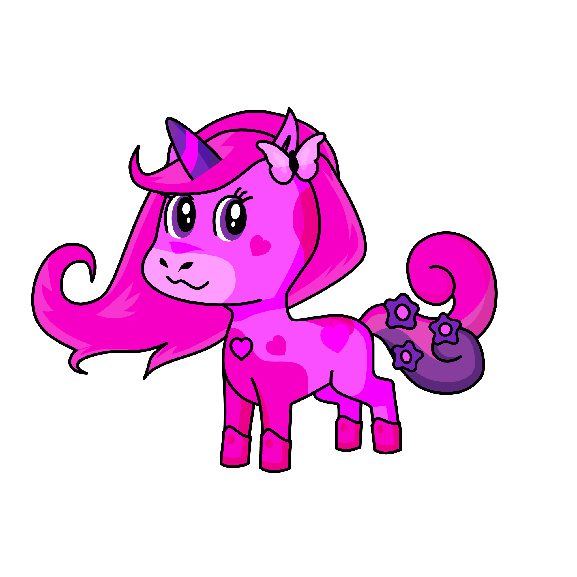 lovely the love unicorn, the unicorn