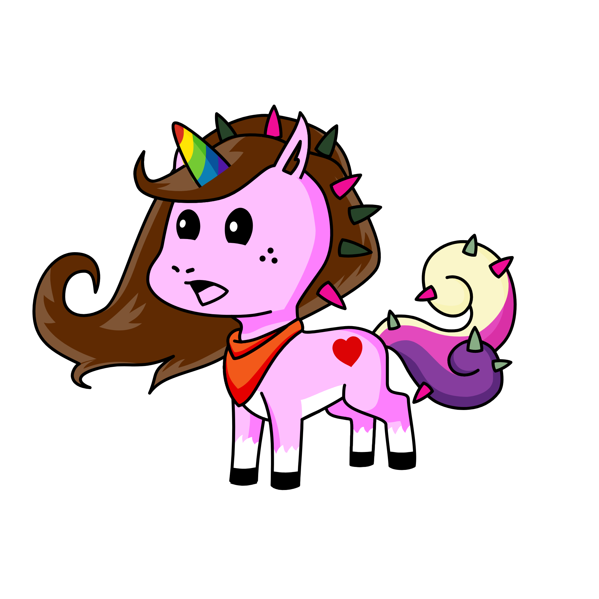 cool, the unicorn