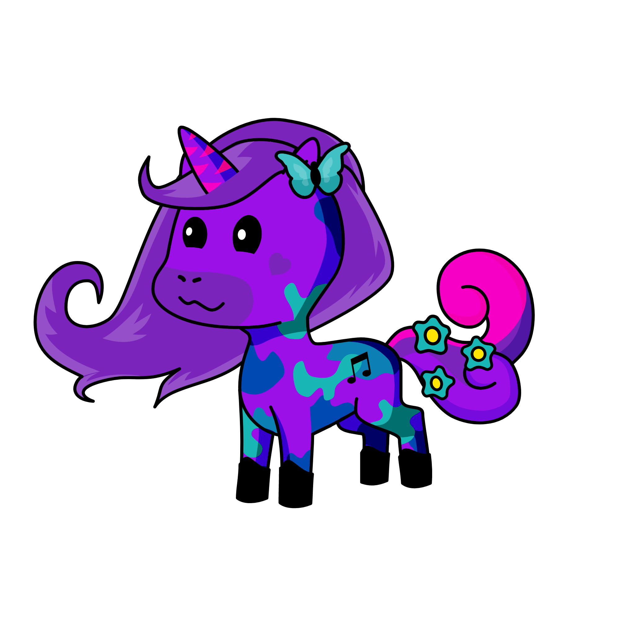Candace, the unicorn