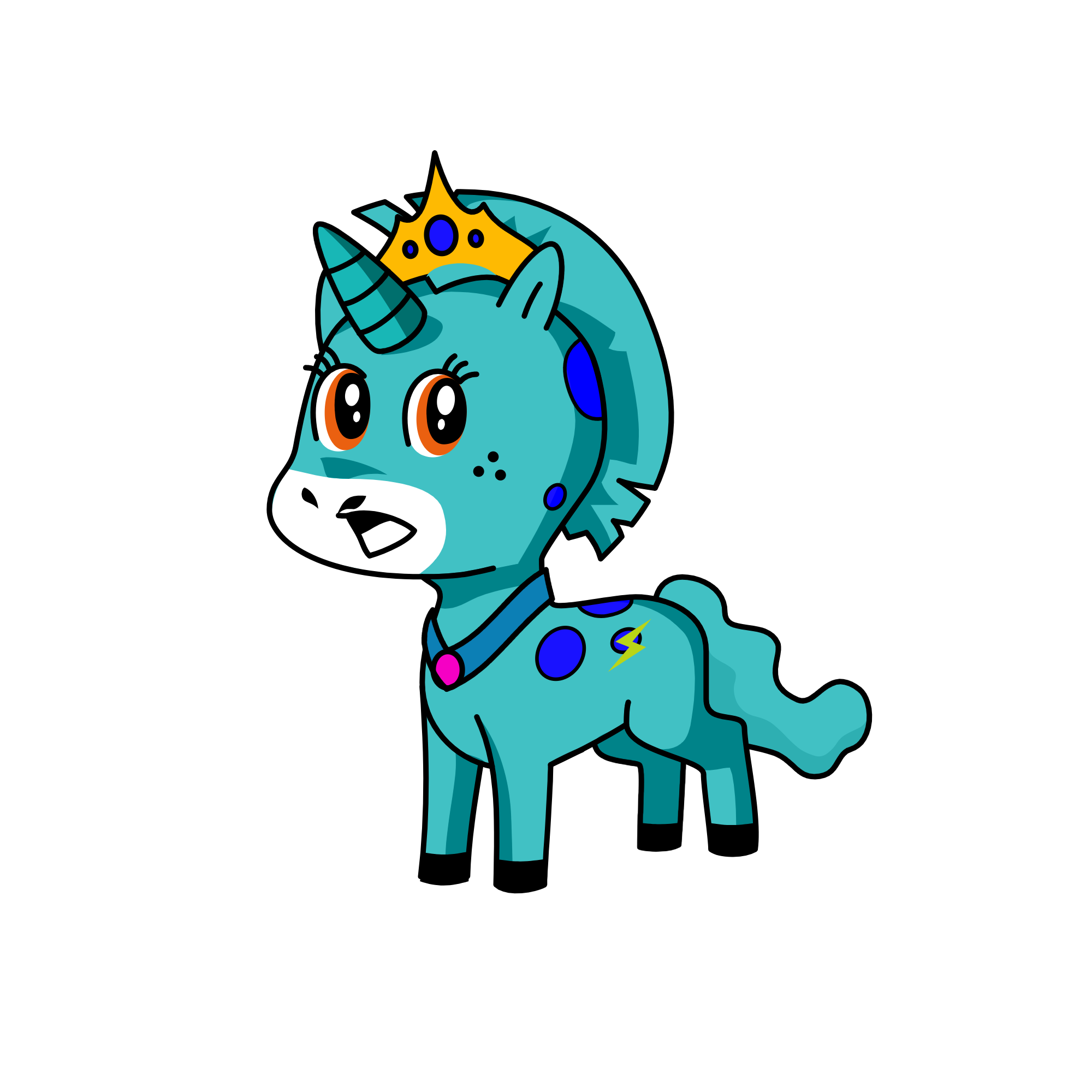 hi, the unicorn