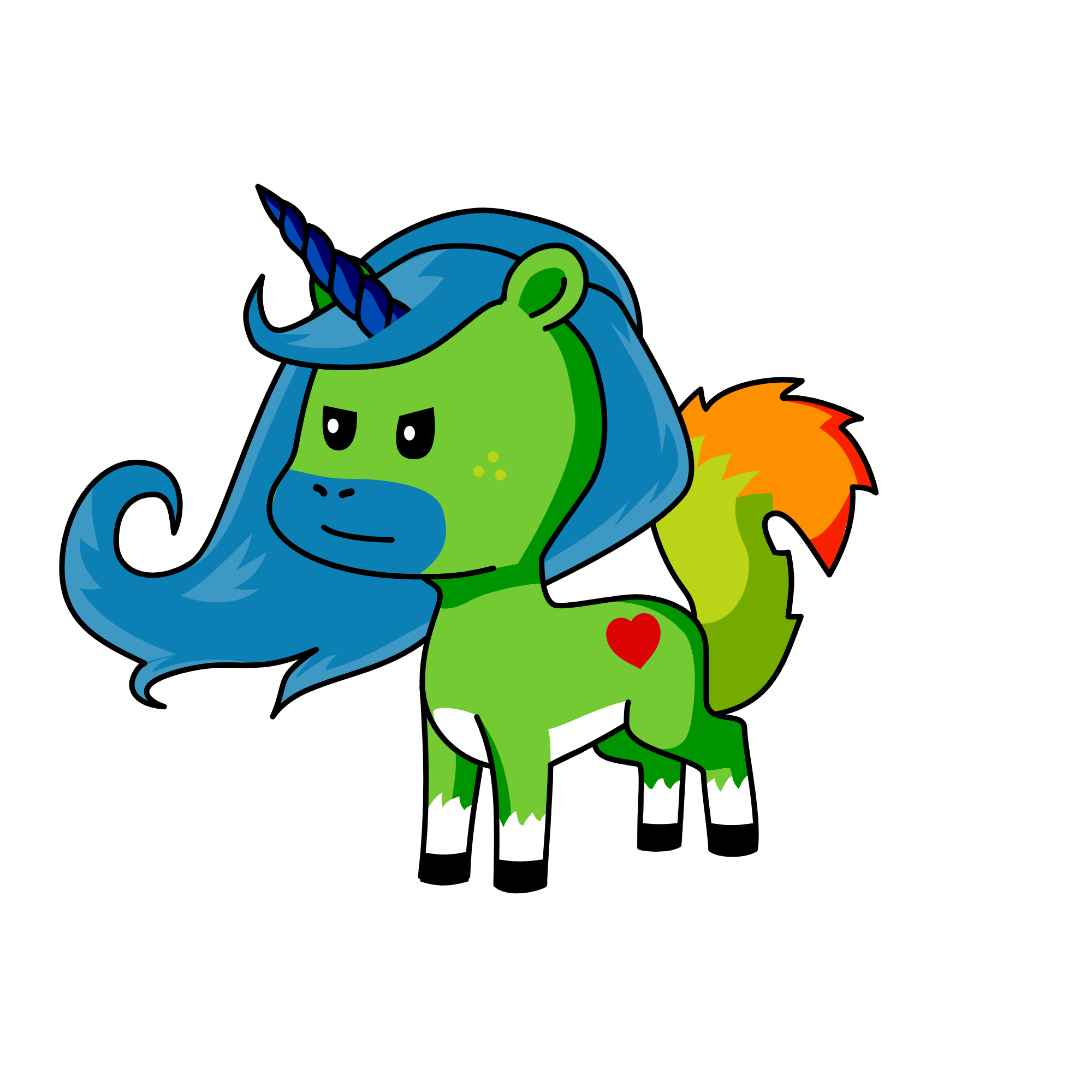cc, the unicorn