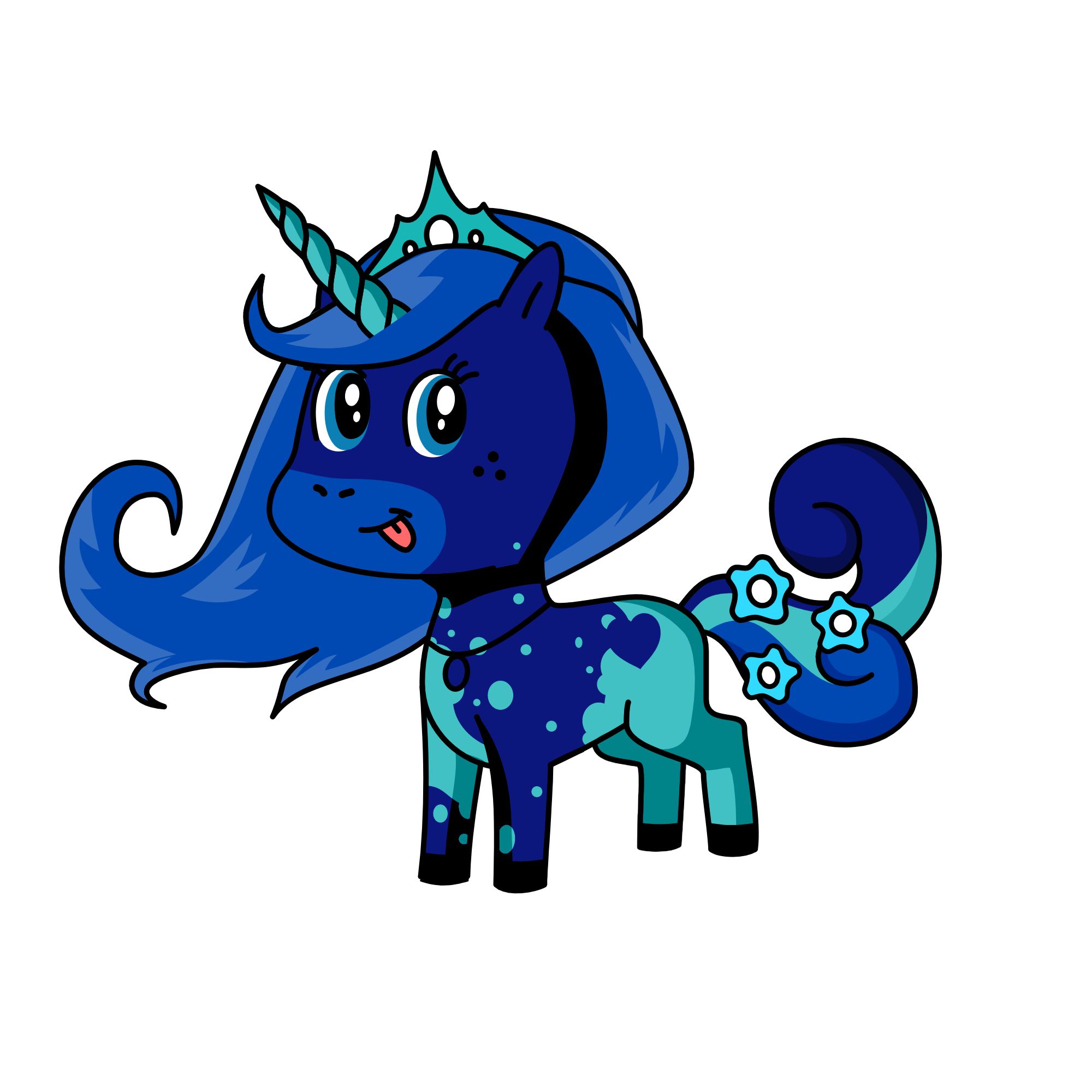 luna, the unicorn