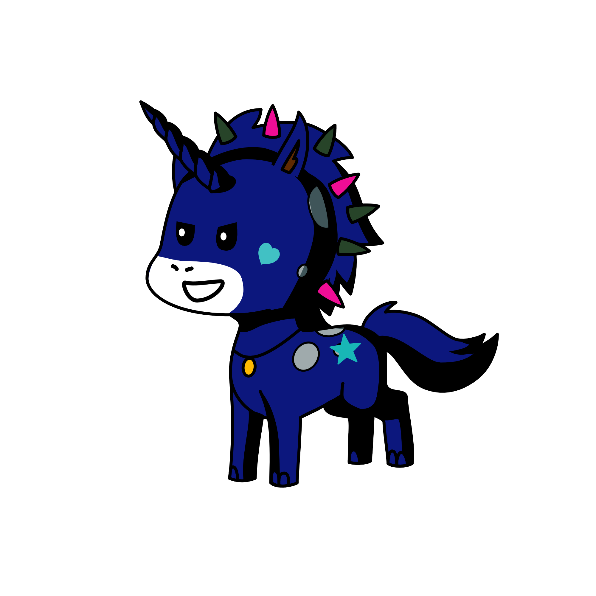 dark evil, the unicorn