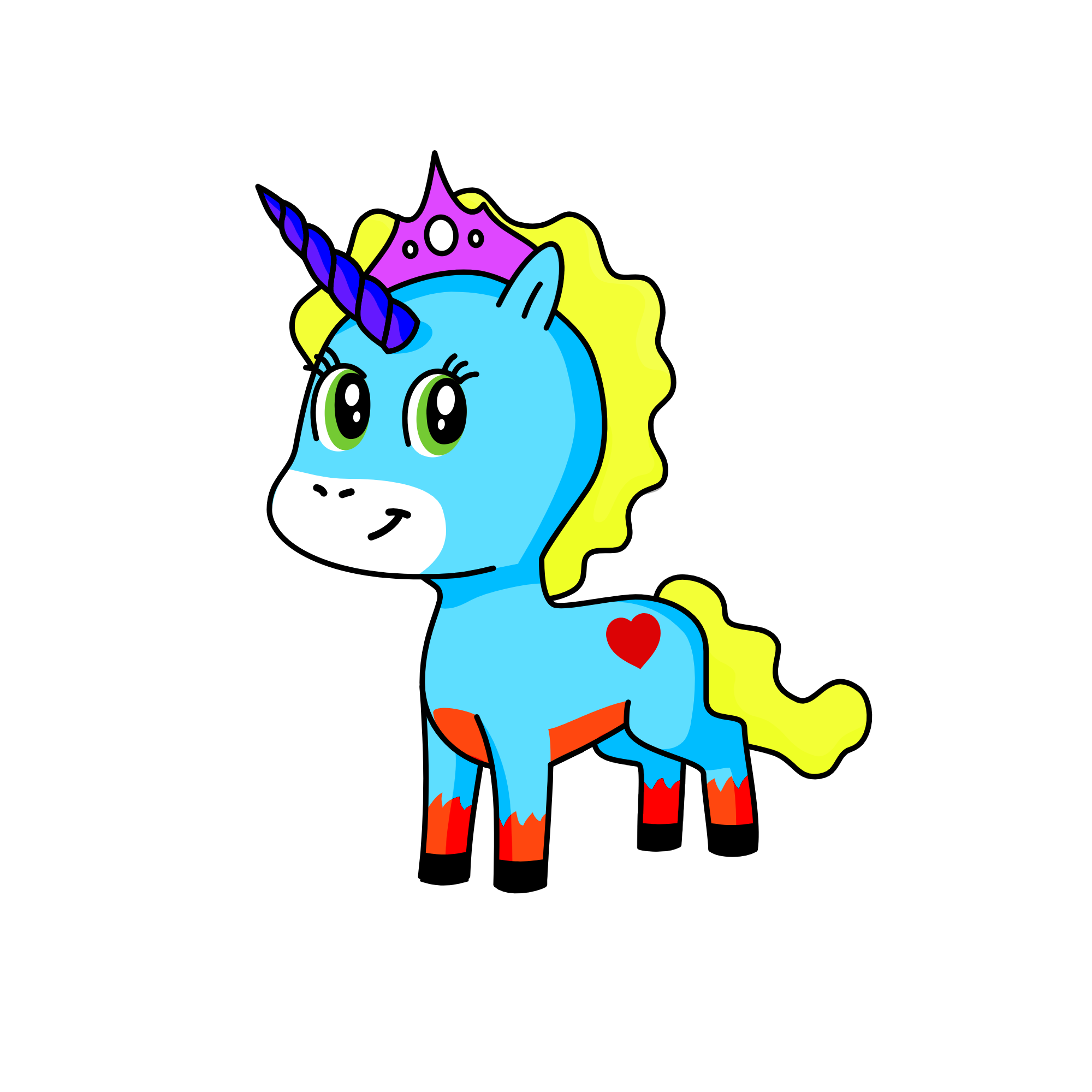 Coco, the unicorn