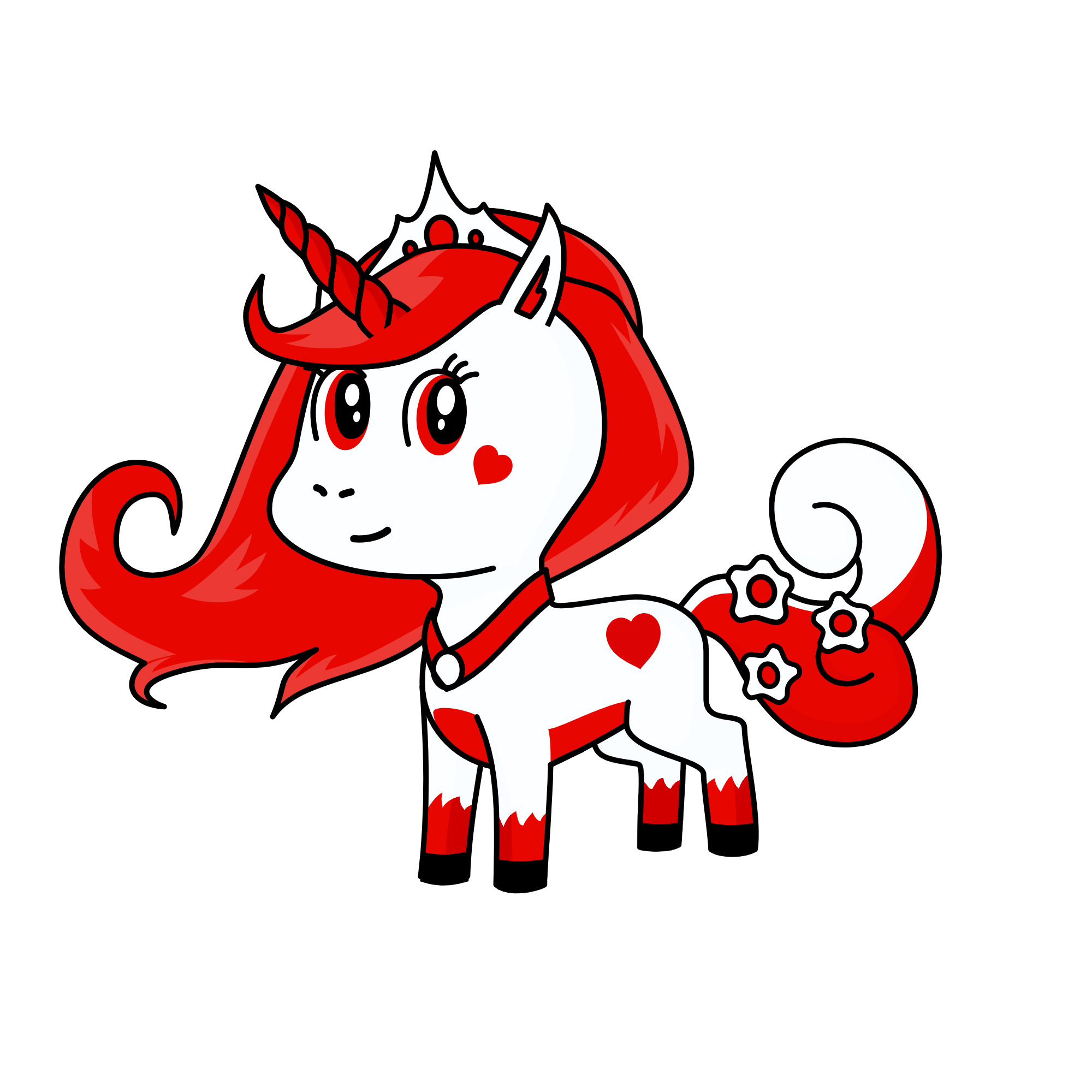Valentine, the unicorn