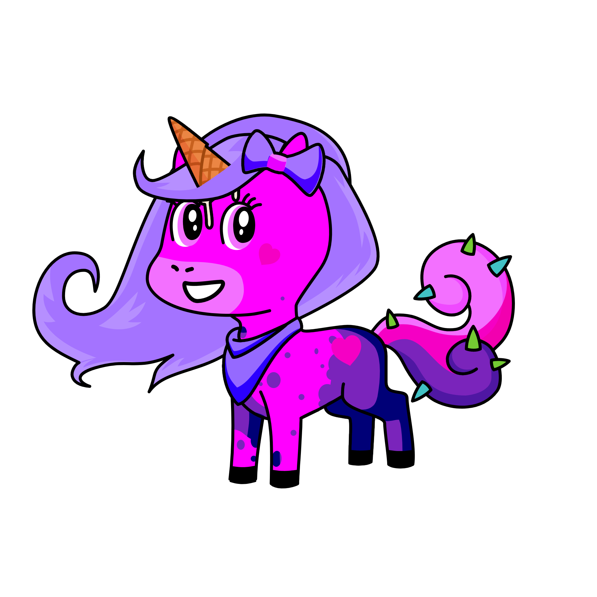 Uni-cone, the unicorn