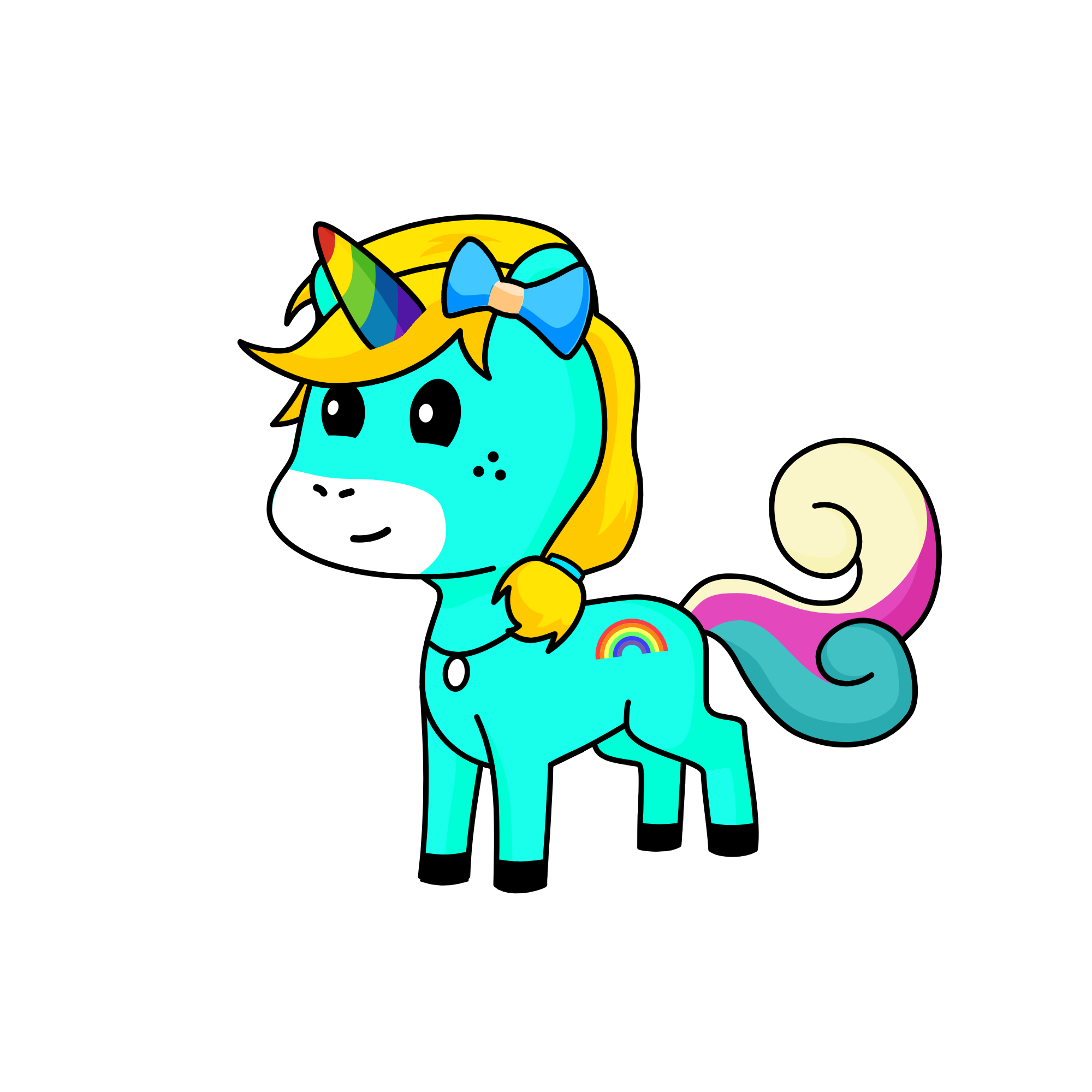 LILLY, the unicorn