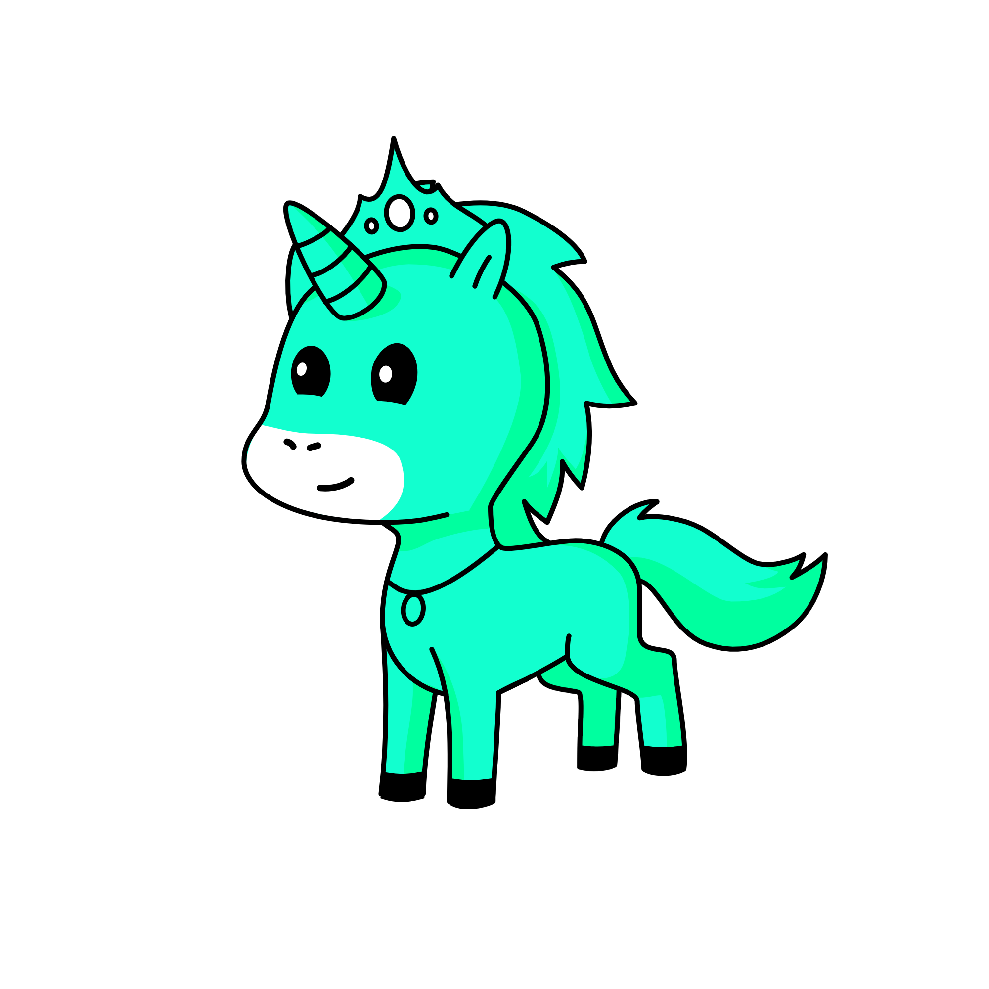 ice lilly , the unicorn